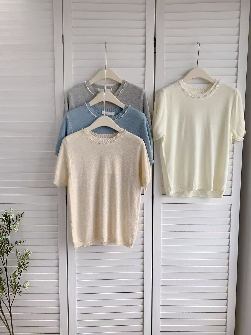 HELLO MILK TEE- 86181 圓領短袖衫