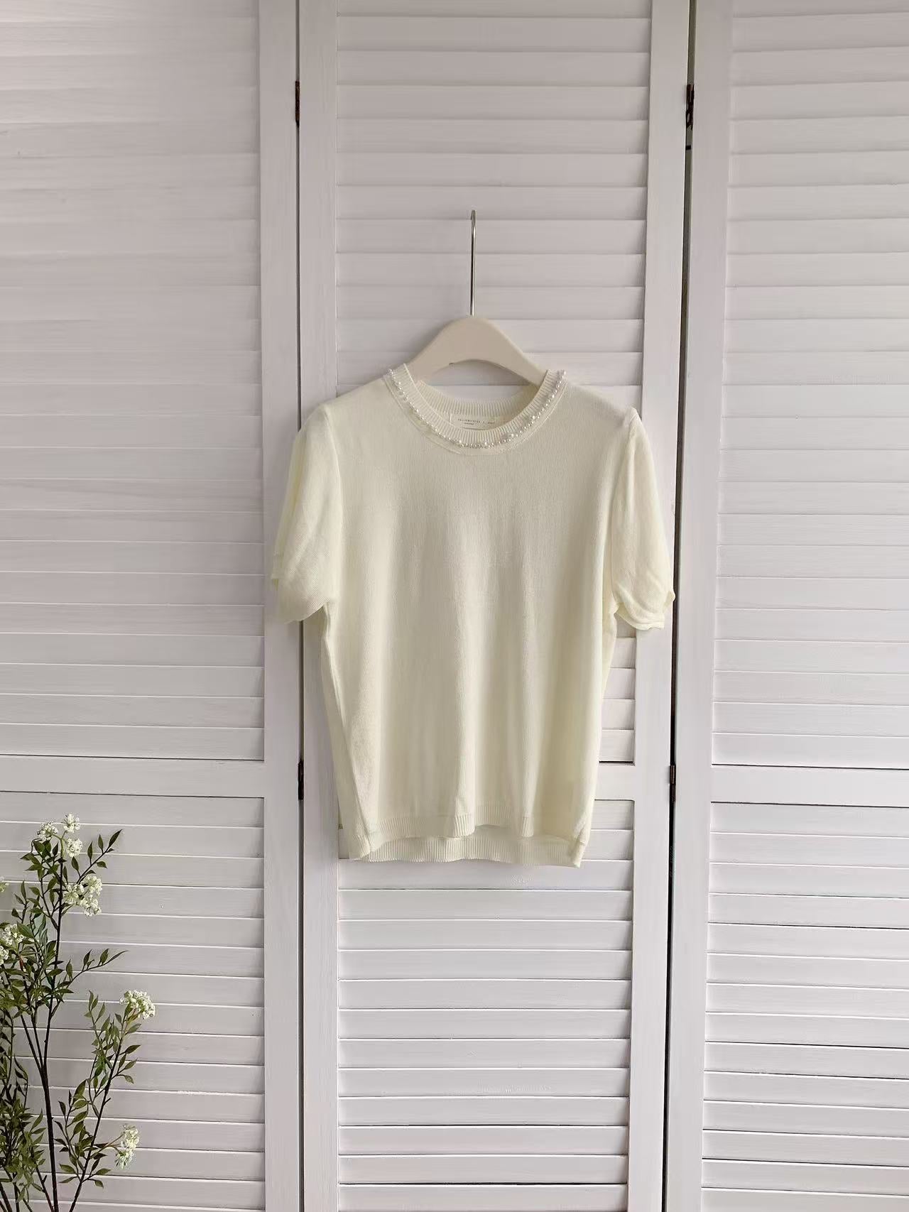 HELLO MILK TEE- 86181 圓領短袖衫