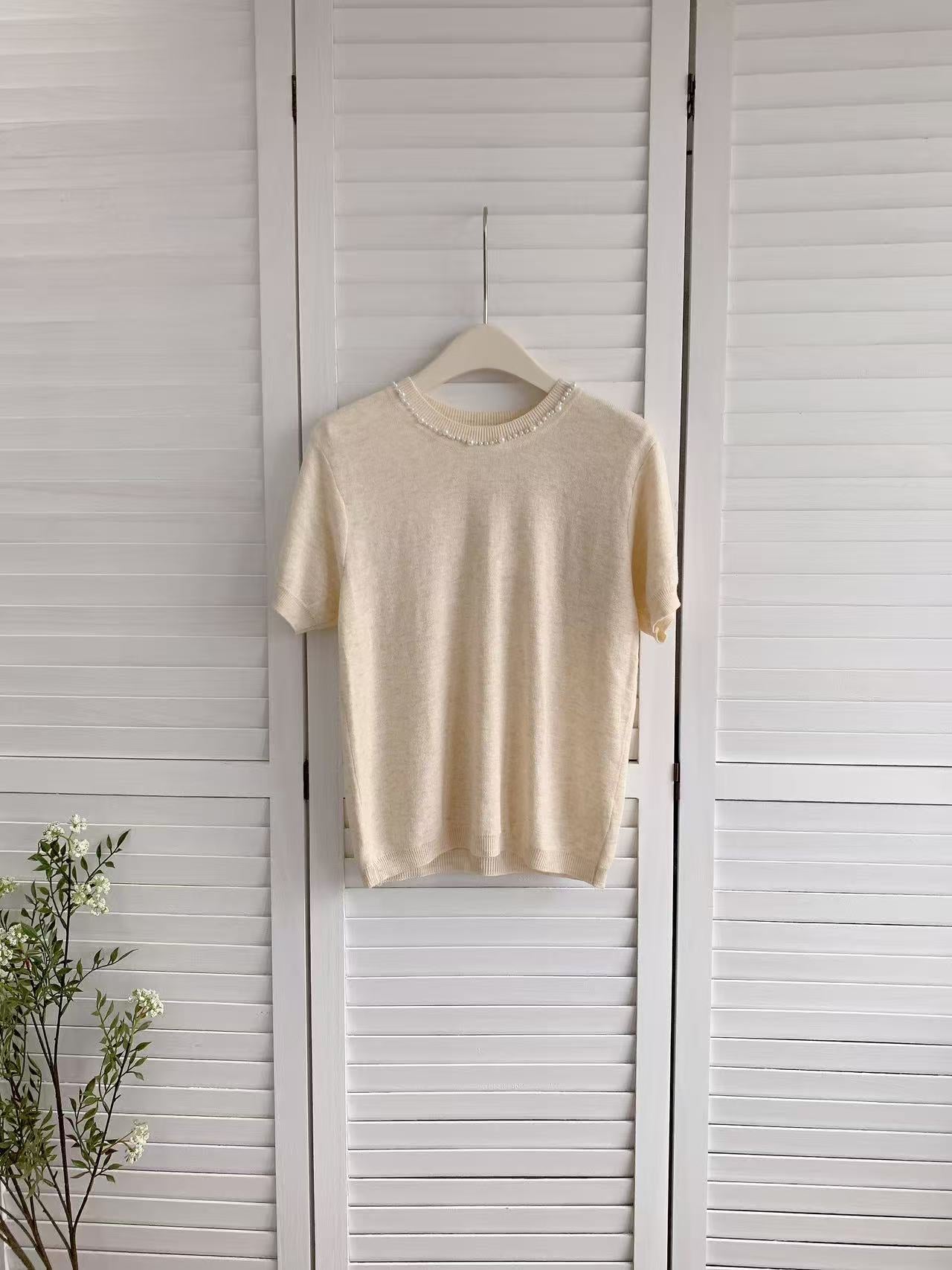 HELLO MILK TEE- 86181 圓領短袖衫