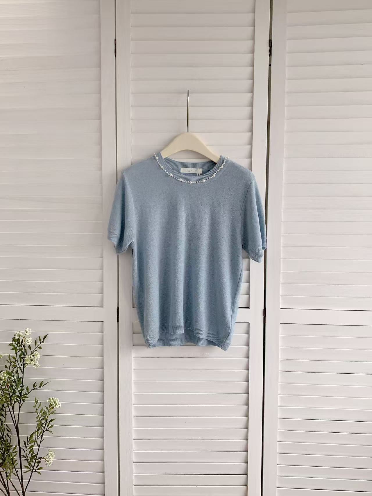 HELLO MILK TEE- 86181 圓領短袖衫