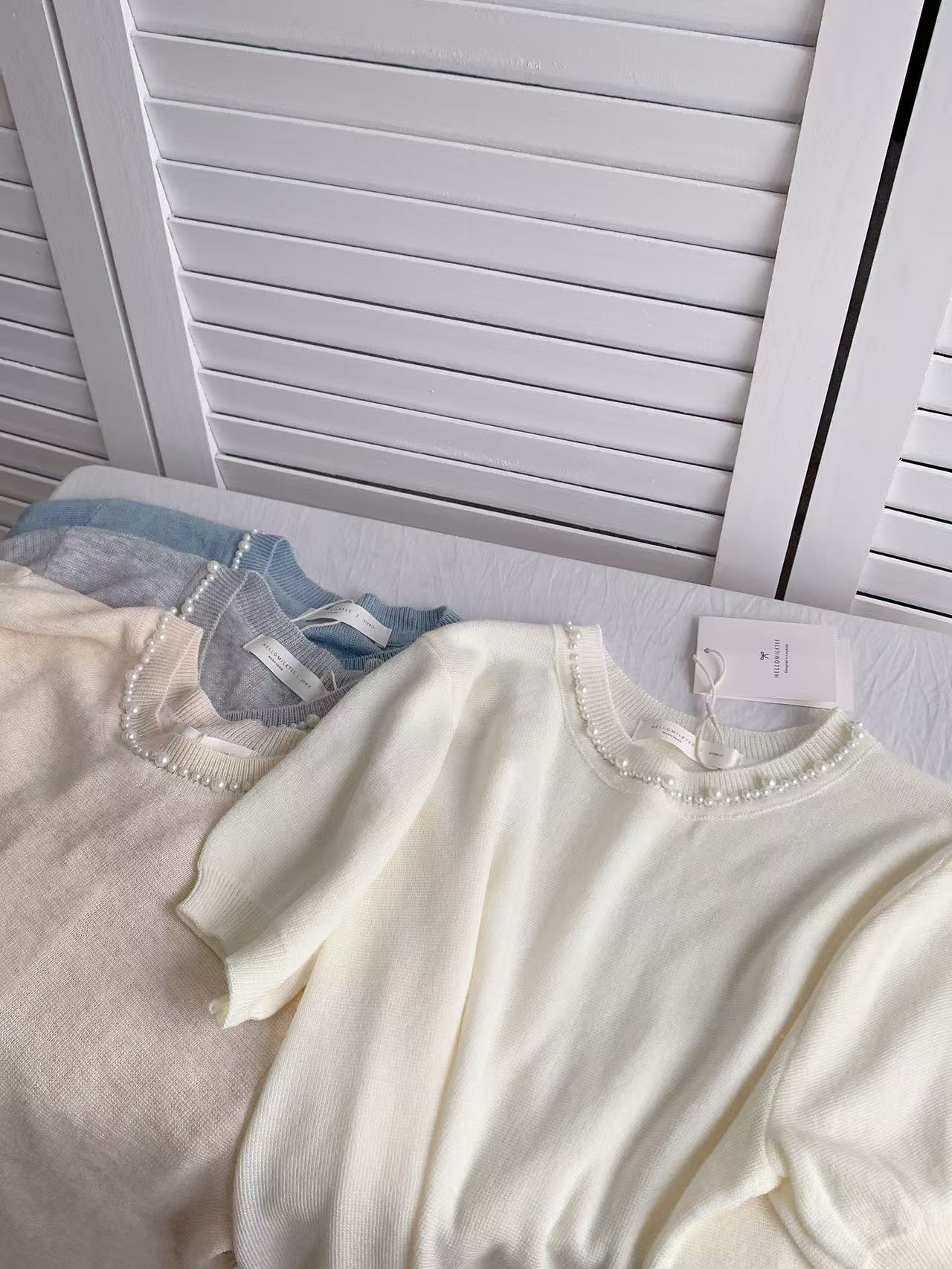 HELLO MILK TEE- 86181 圓領短袖衫