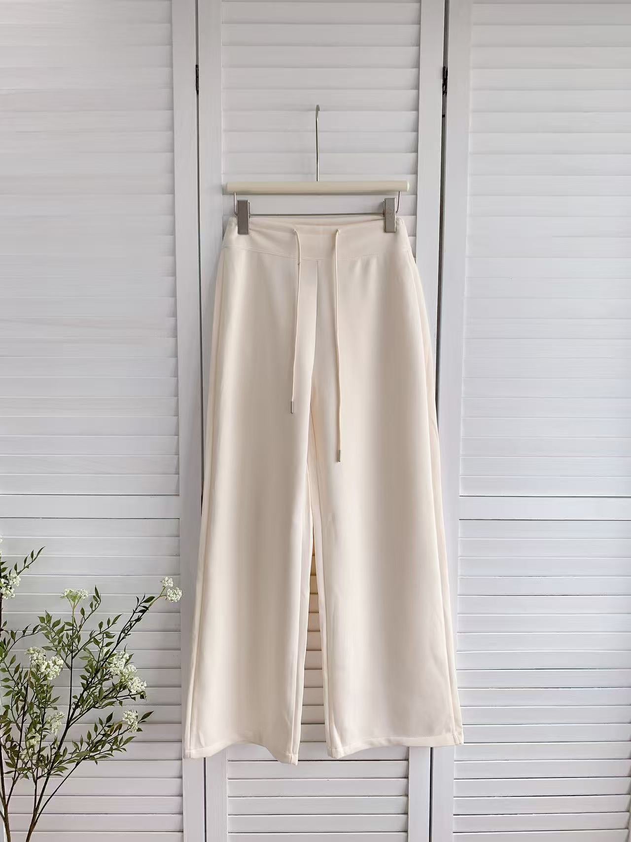 HELLO MILK TEE- 86157 抽繩長褲