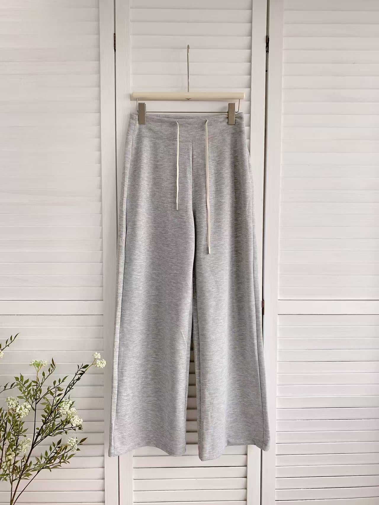 HELLO MILK TEE- 86157 抽繩長褲