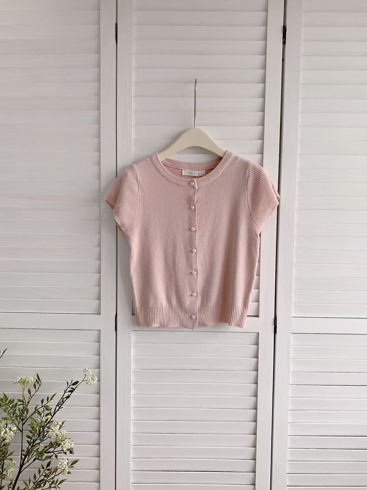 HELLO MILK TEE- 86183 簡約小衫