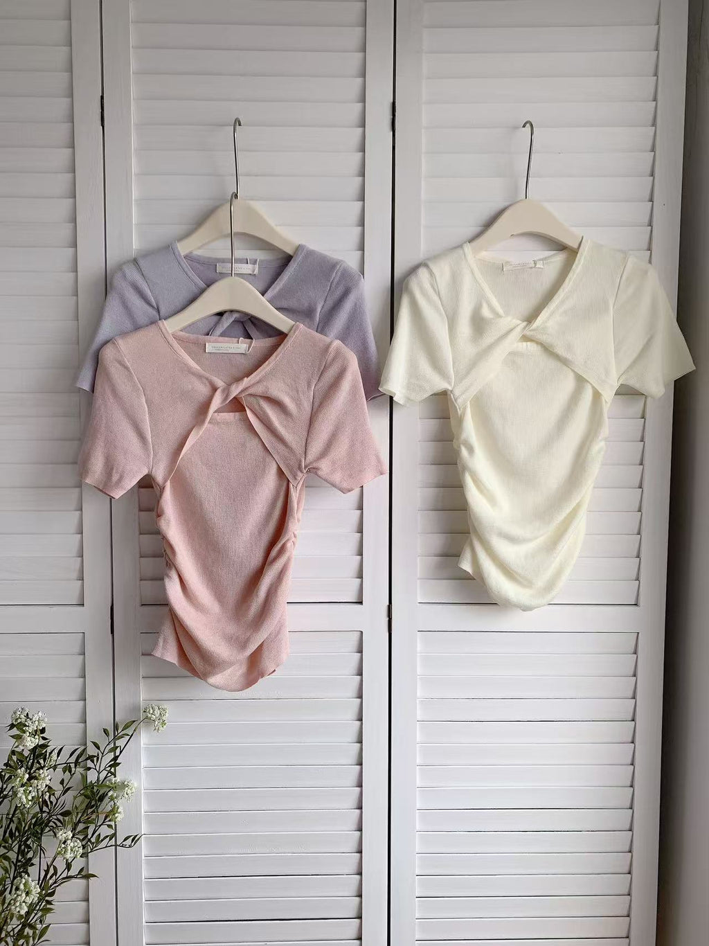 HELLO MILK TEE- 86051 短袖上衣