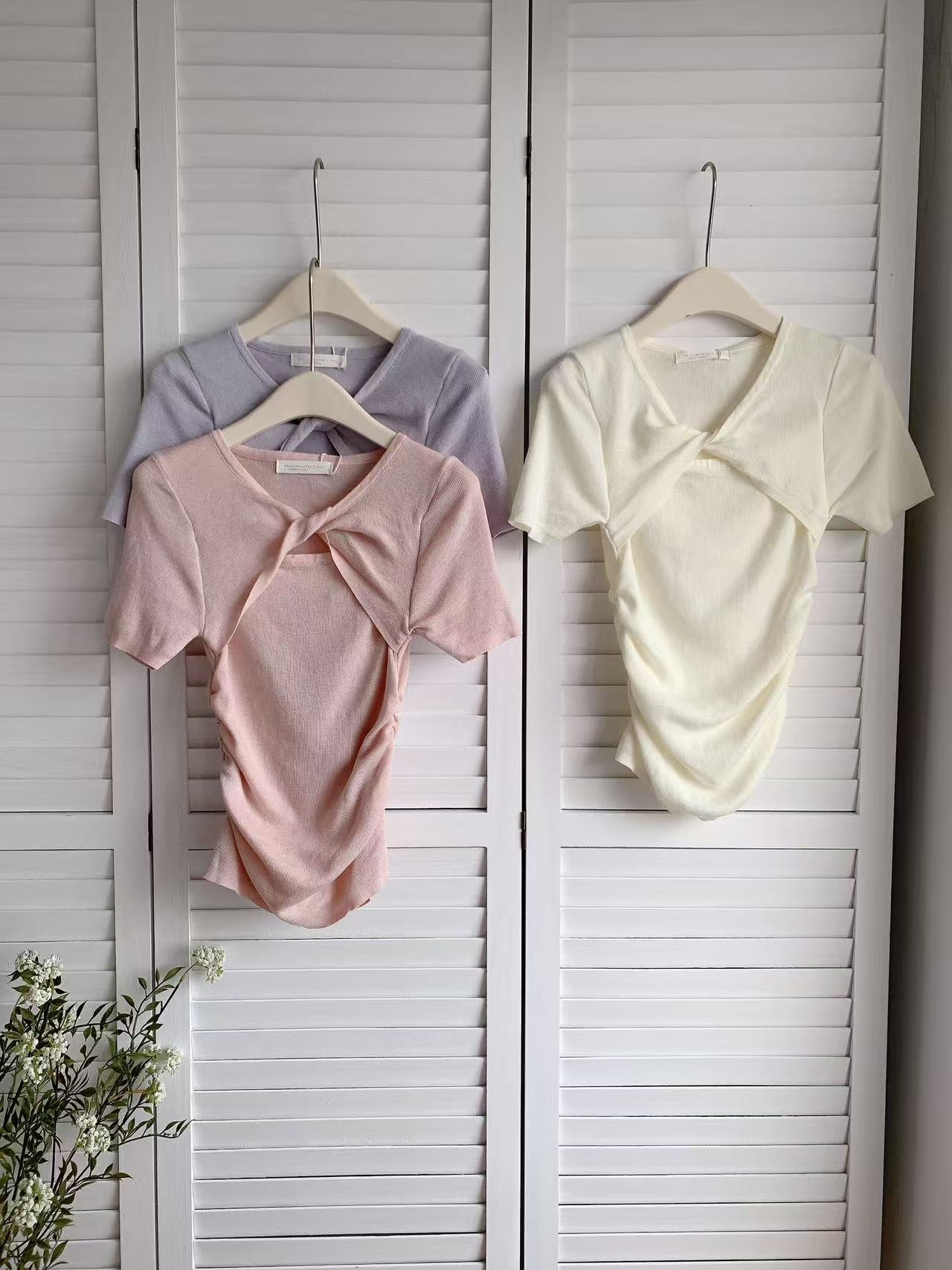 HELLO MILK TEE- 86051 短袖上衣