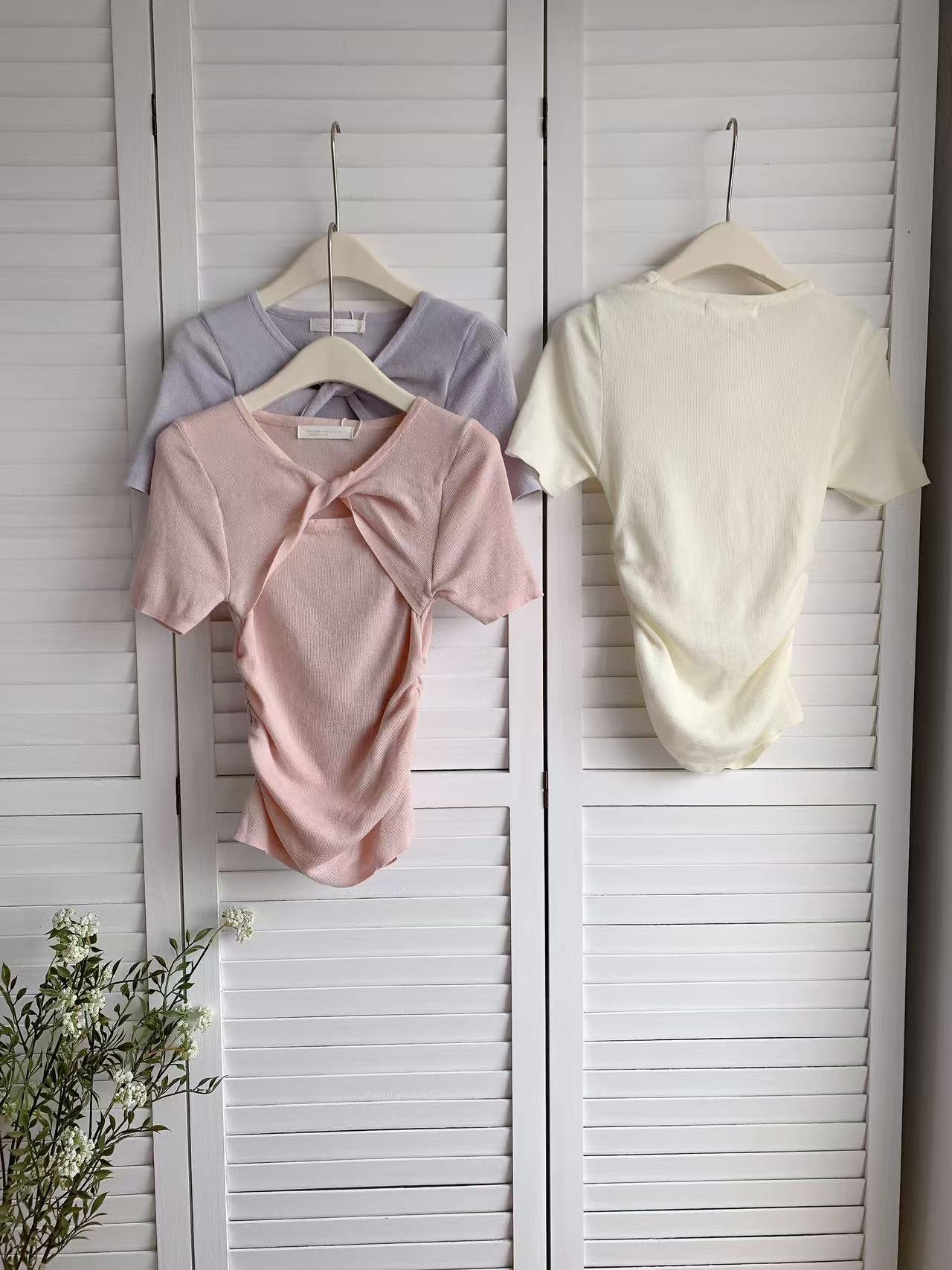 HELLO MILK TEE- 86051 短袖上衣