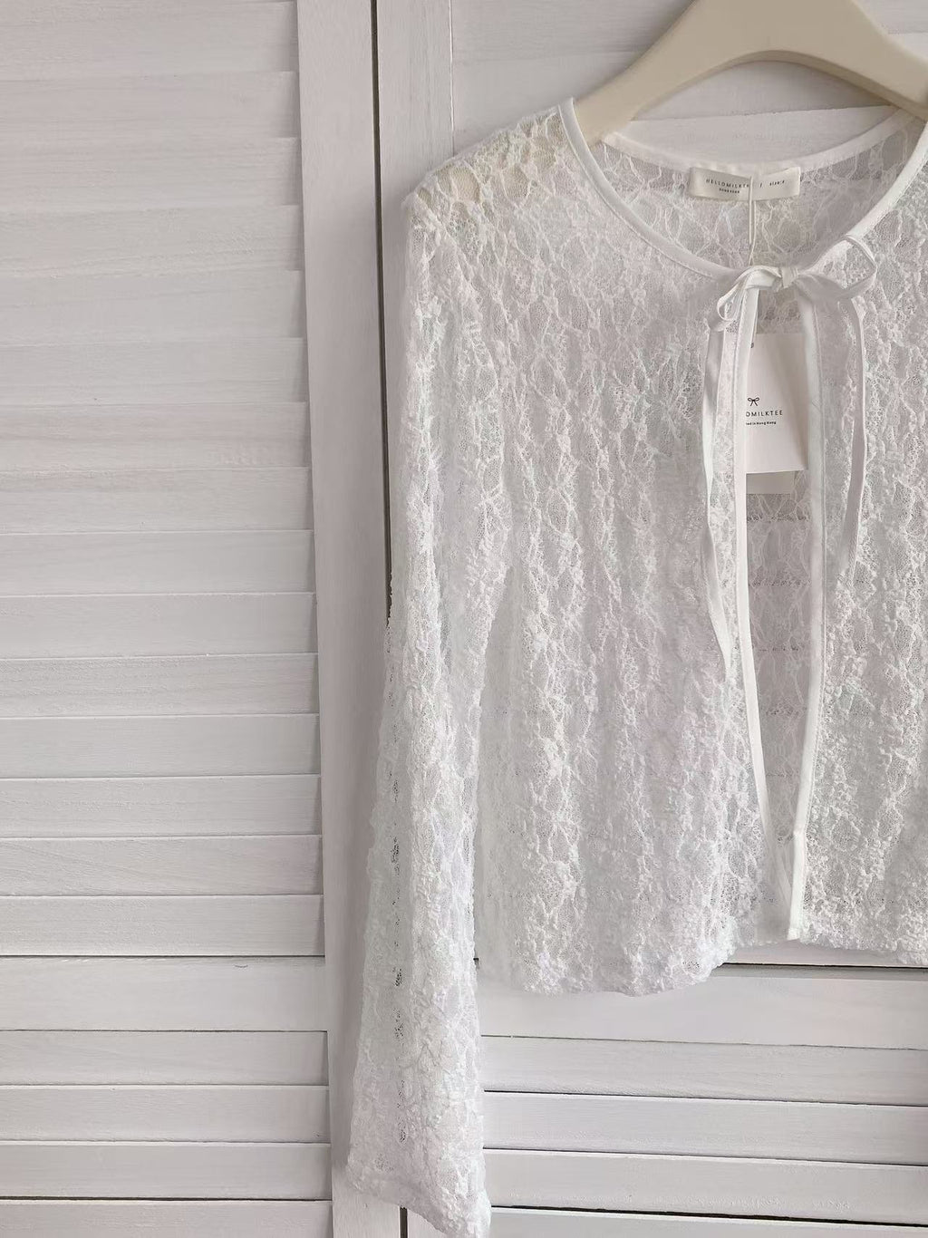 HELLO MILK TEE- 86228 百搭開衫