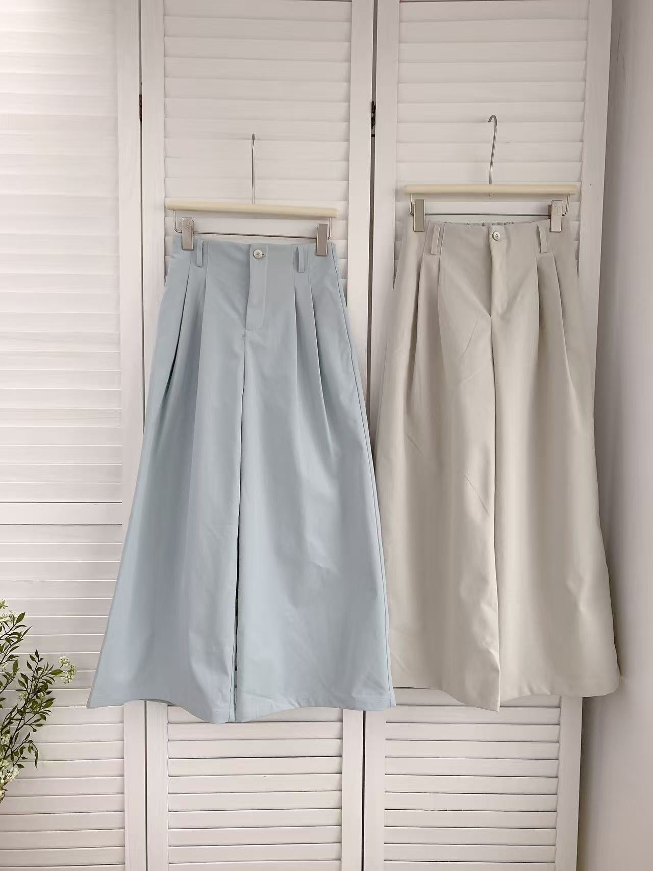 HELLO MILK TEE- 86231 百搭長褲