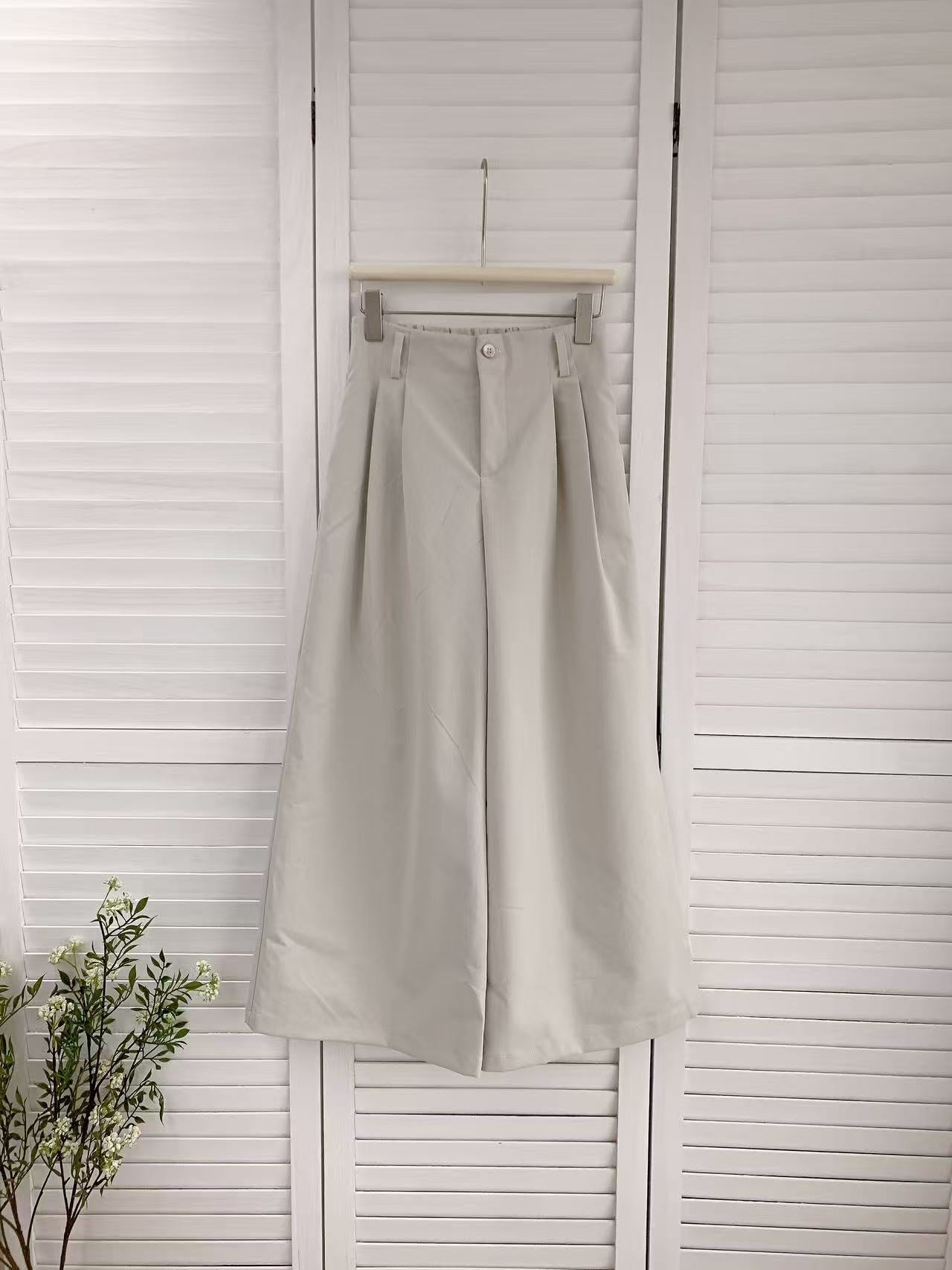 HELLO MILK TEE- 86231 百搭長褲