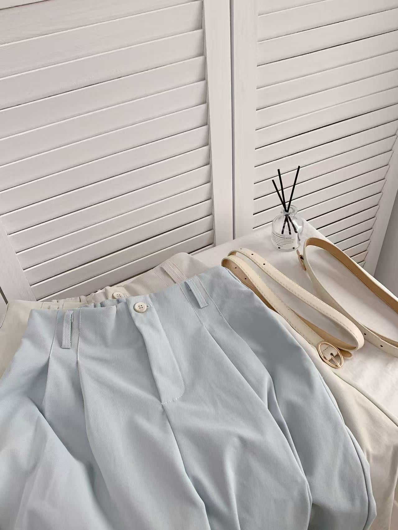 HELLO MILK TEE- 86231 百搭長褲