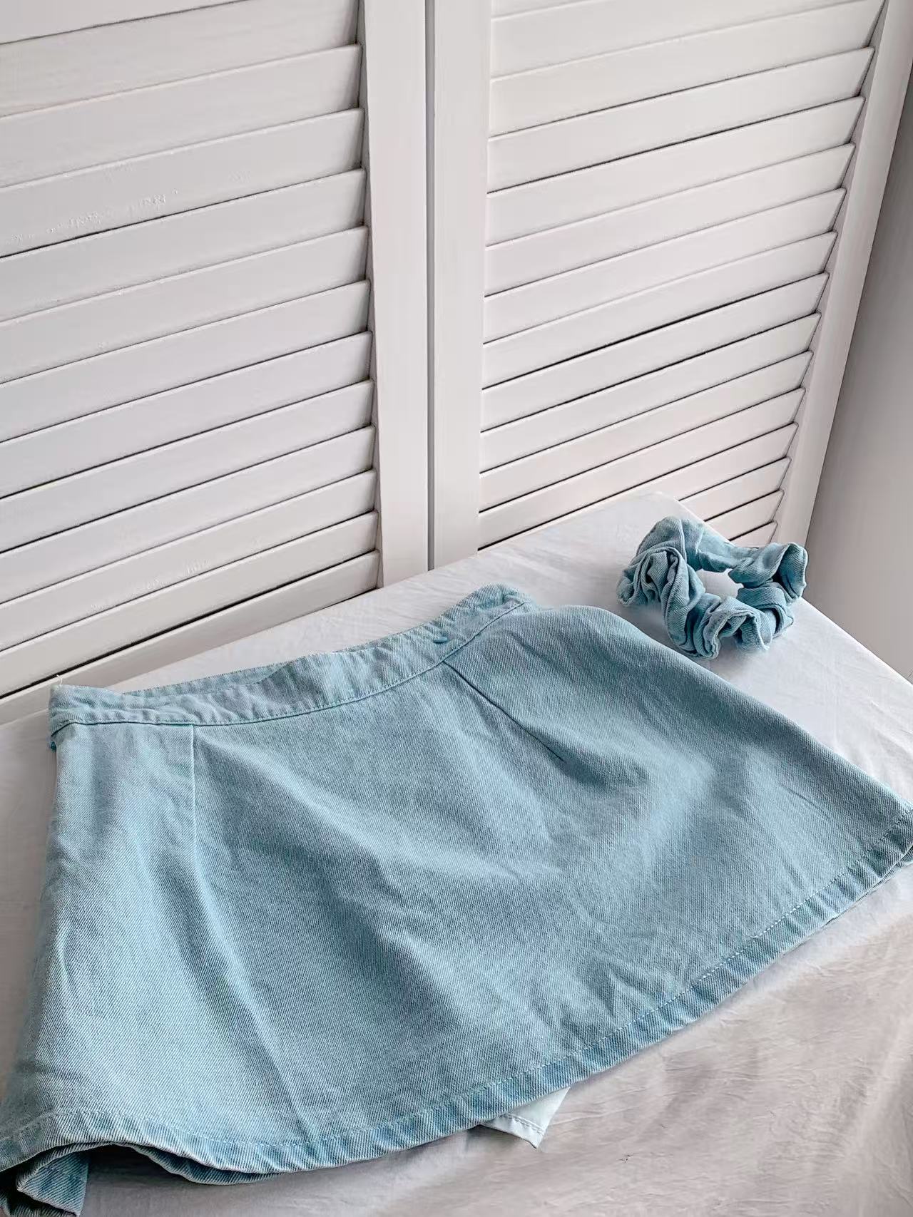 HELLO MILK TEE- 86276 韓系短裙