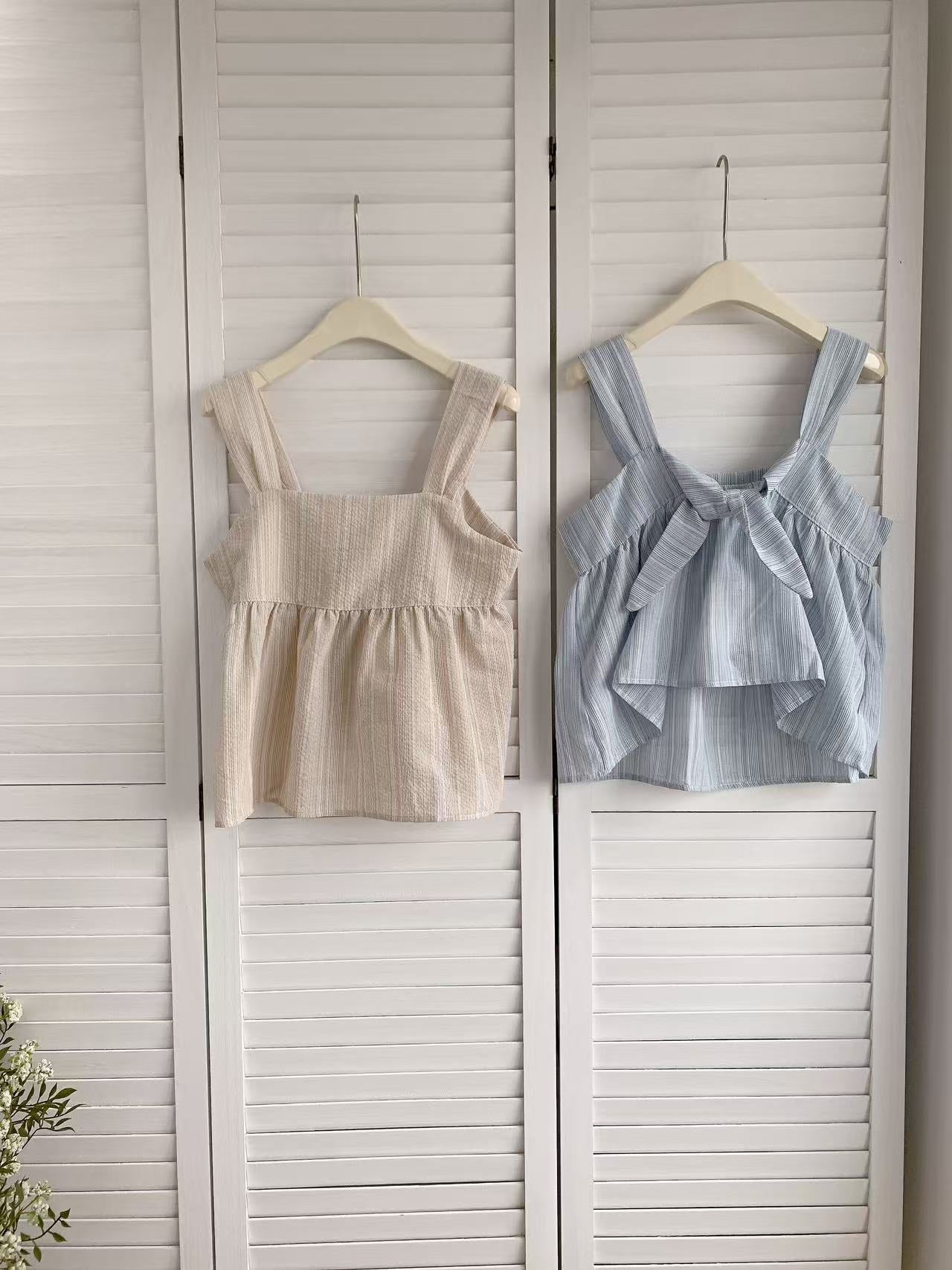 HELLO MILK TEE- 86236 無袖上衣