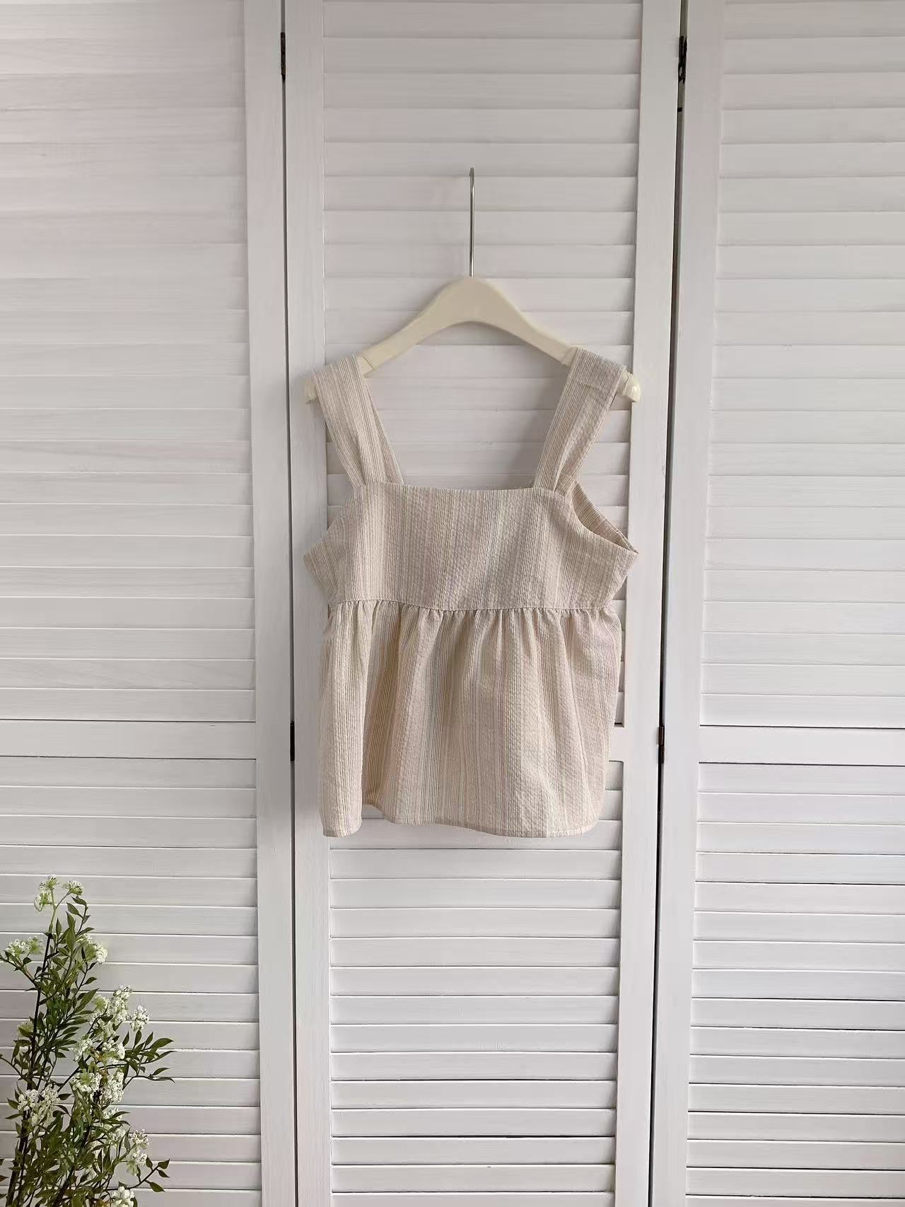 HELLO MILK TEE- 86236 無袖上衣