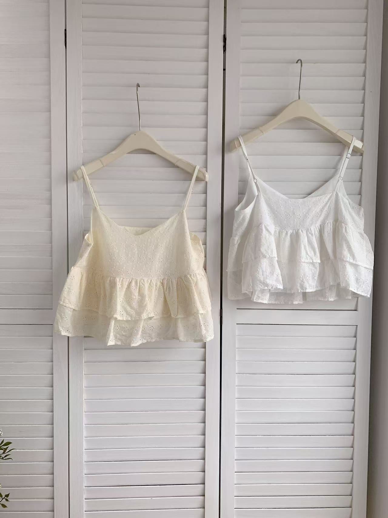 HELLO MILK TEE- 86285 百搭小吊帶