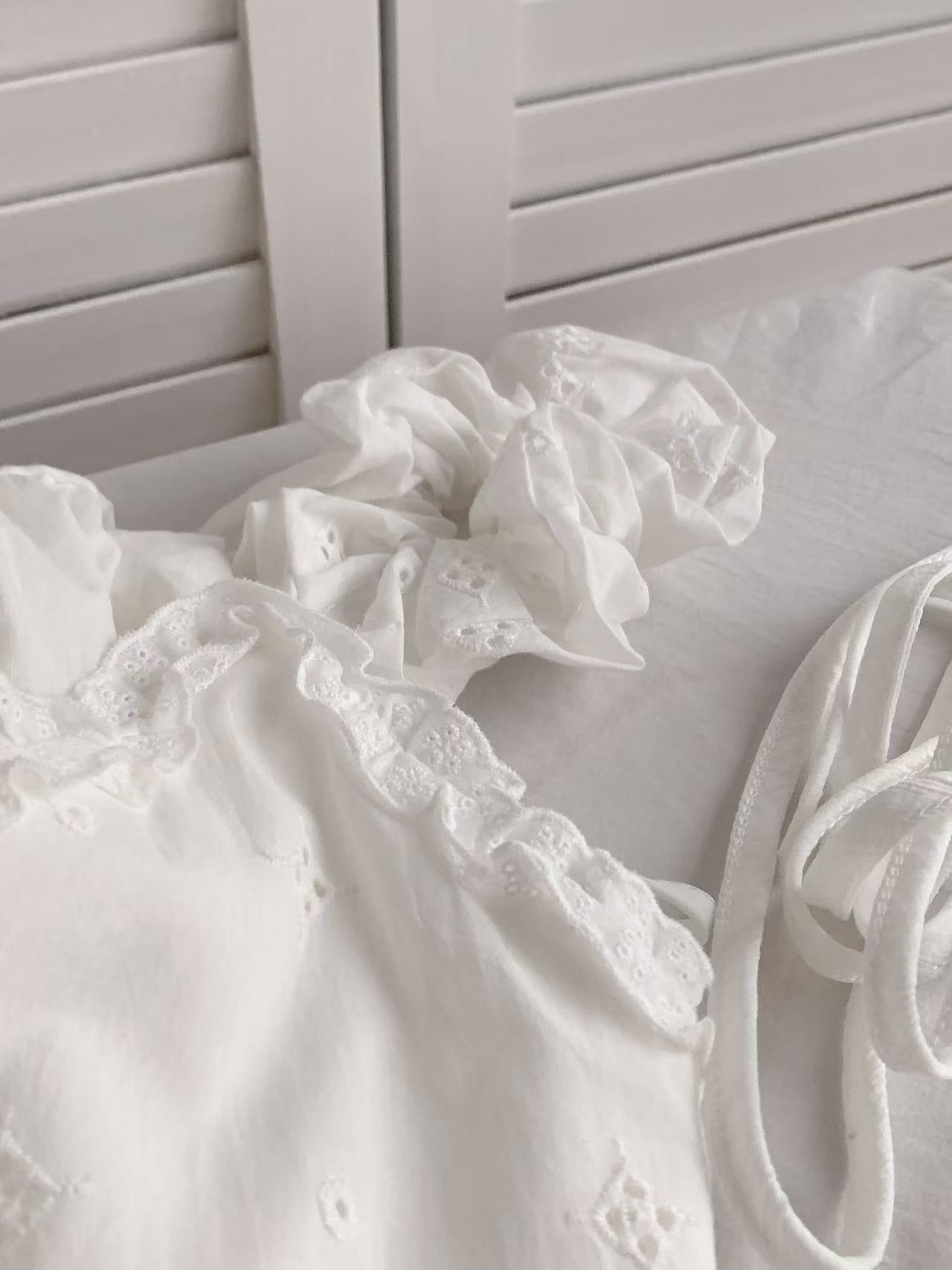 HELLO MILK TEE- 86282 韓系吊帶裙