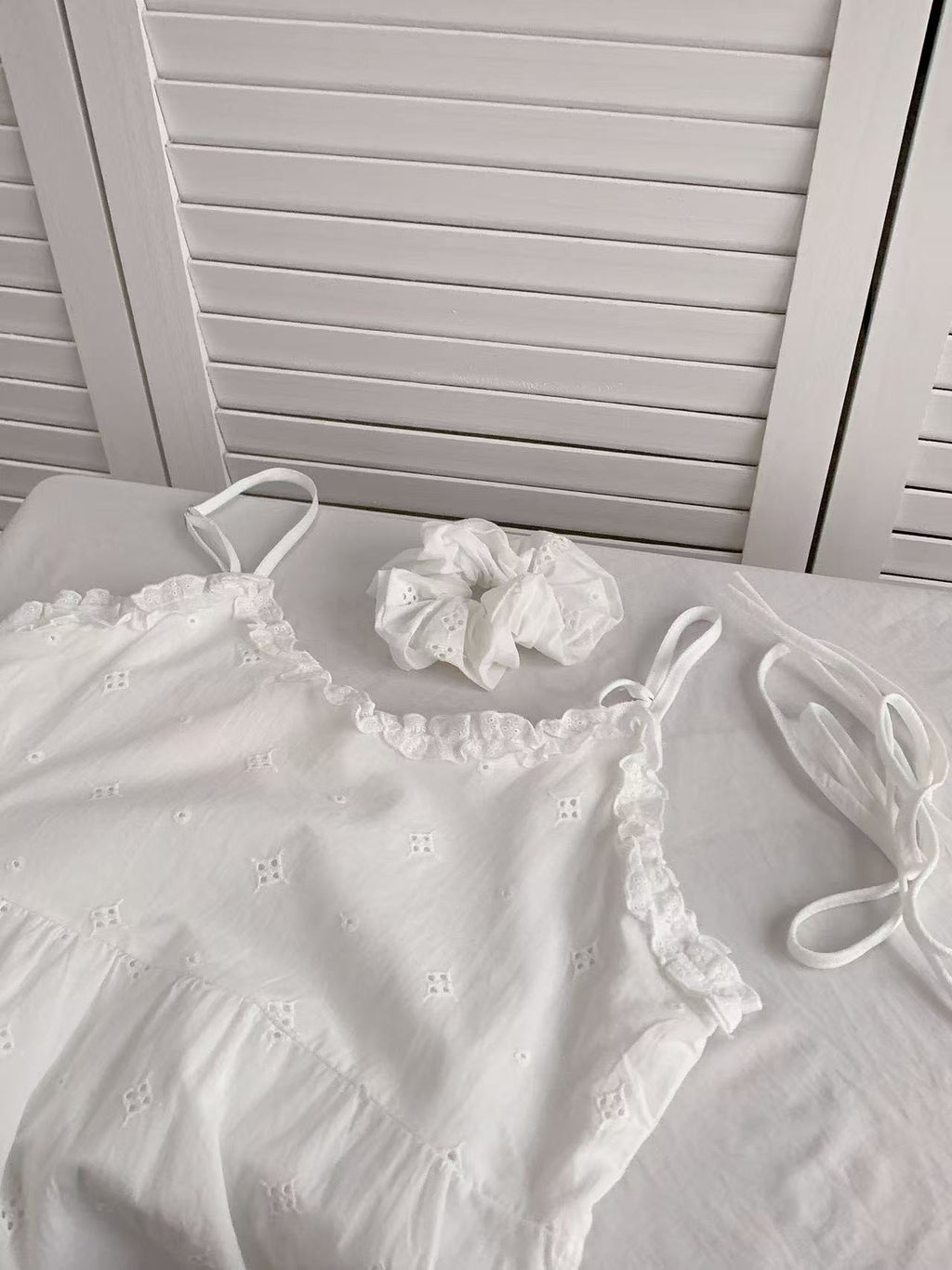 HELLO MILK TEE- 86282 韓系吊帶裙