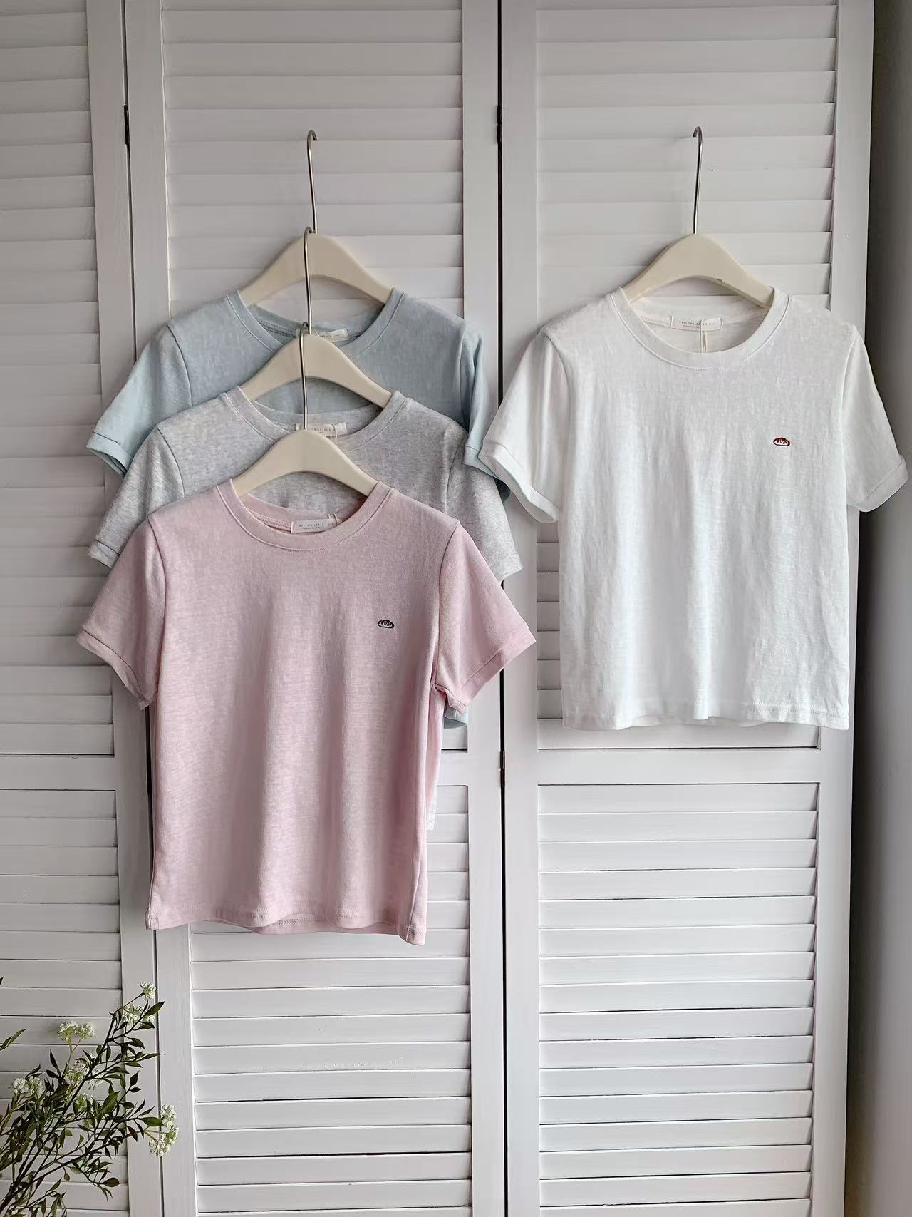 HELLO MILK TEE- 86287 圓領短袖