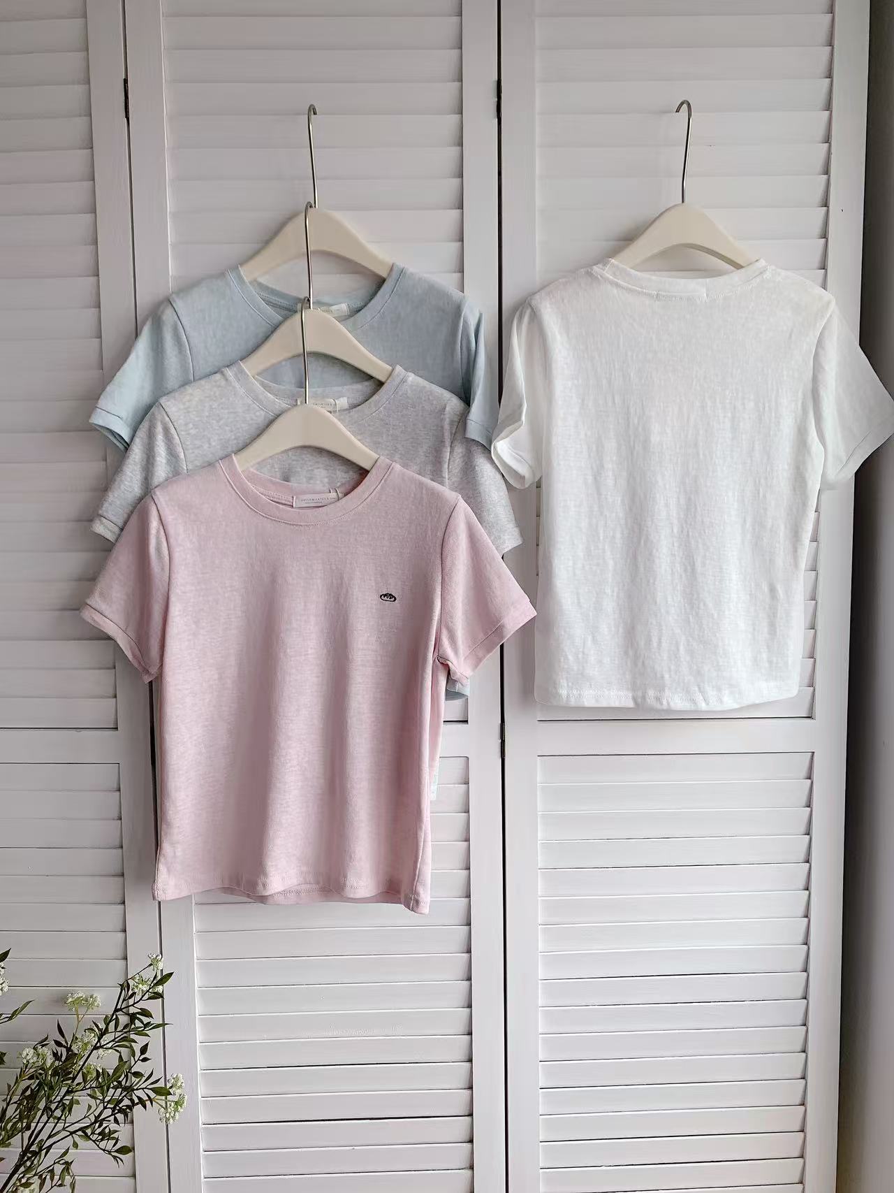 HELLO MILK TEE- 86287 圓領短袖