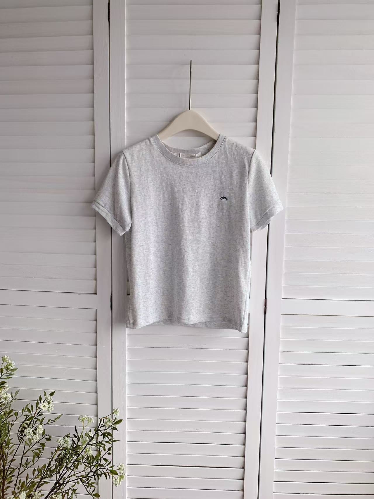 HELLO MILK TEE- 86287 圓領短袖