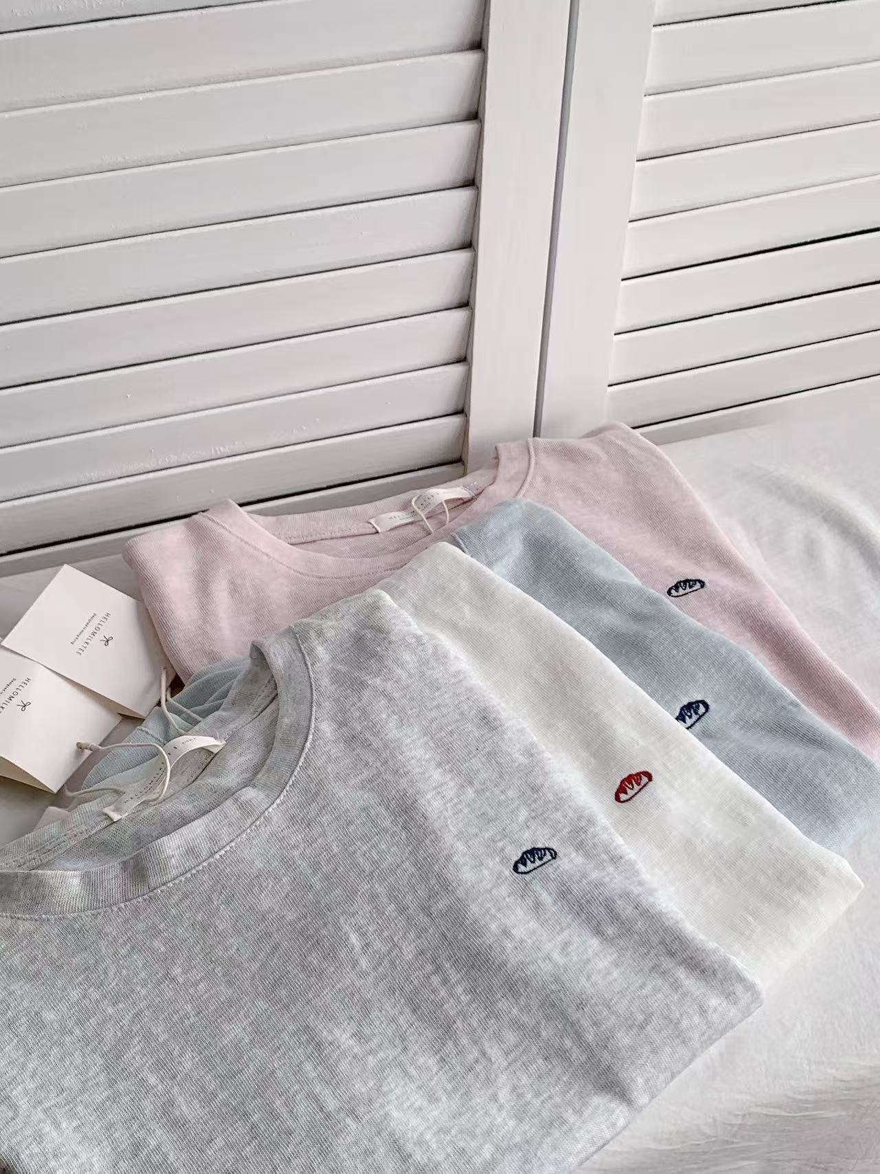 HELLO MILK TEE- 86287 圓領短袖