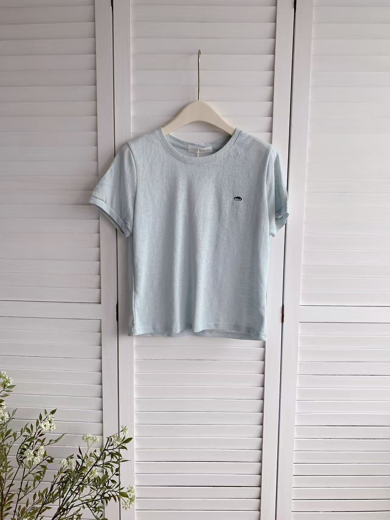 HELLO MILK TEE- 86287 圓領短袖