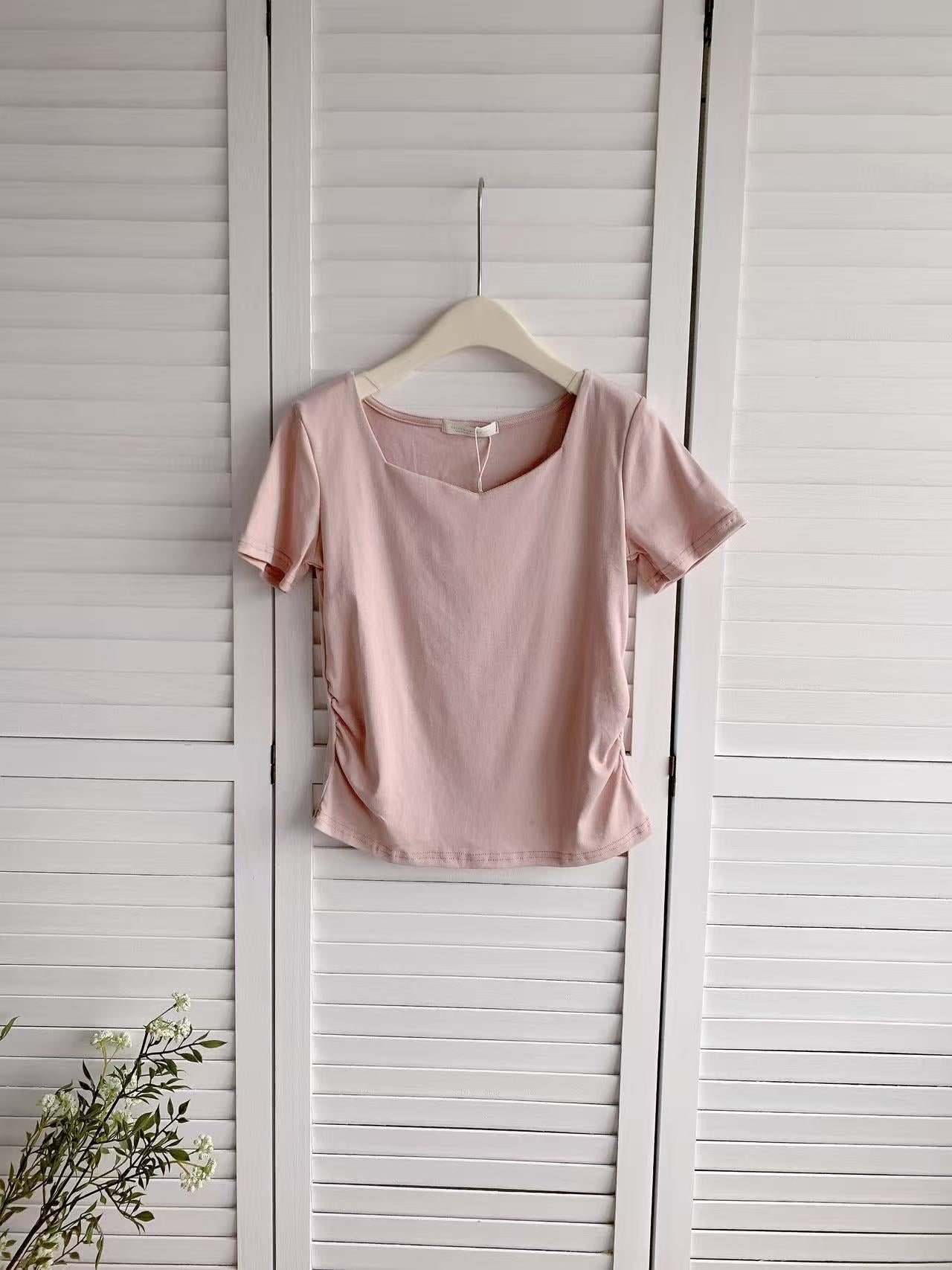 HELLO MILK TEE- 86243 百搭上衣