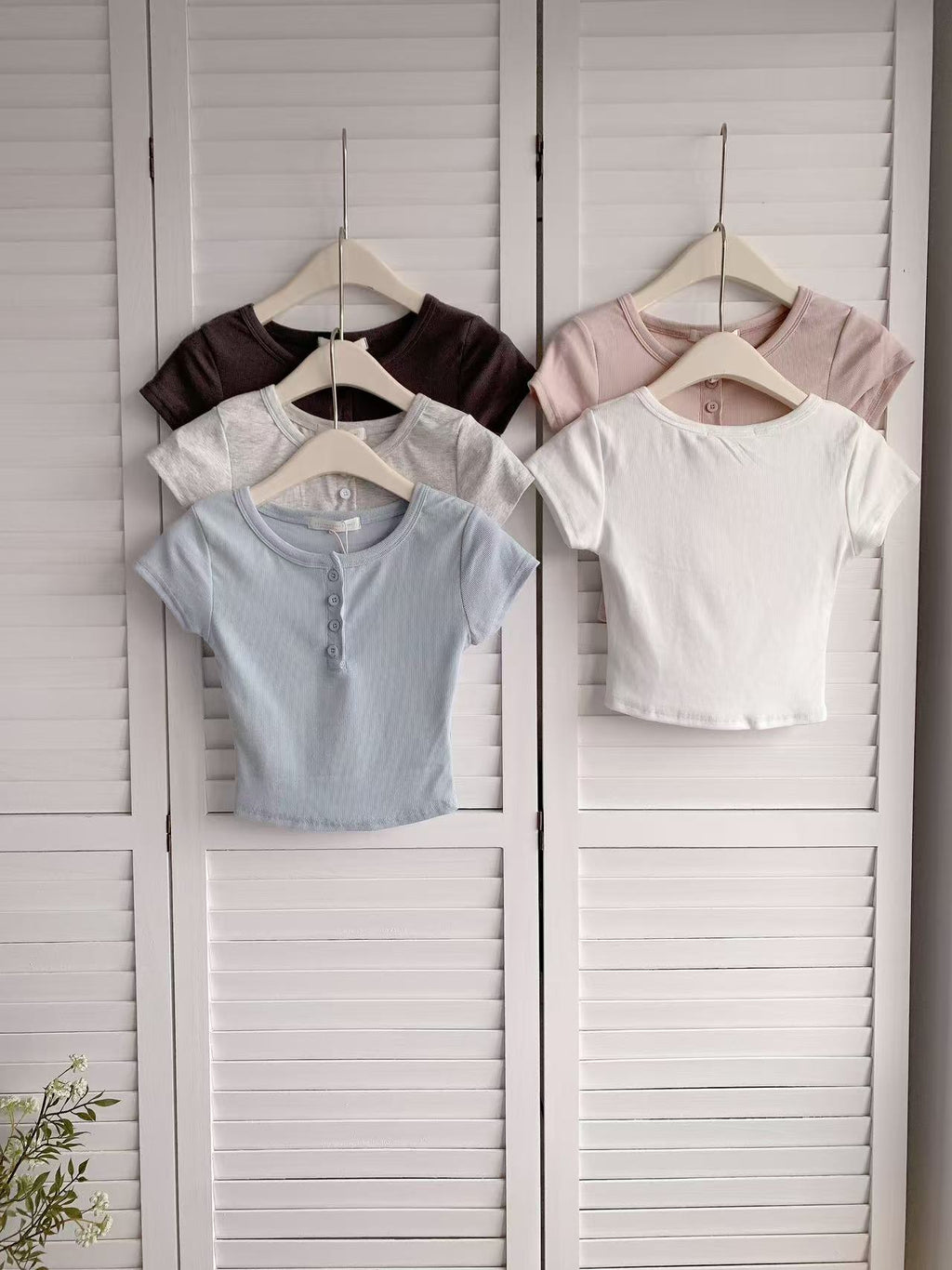 HELLO MILK TEE- 86245 圓領上衣