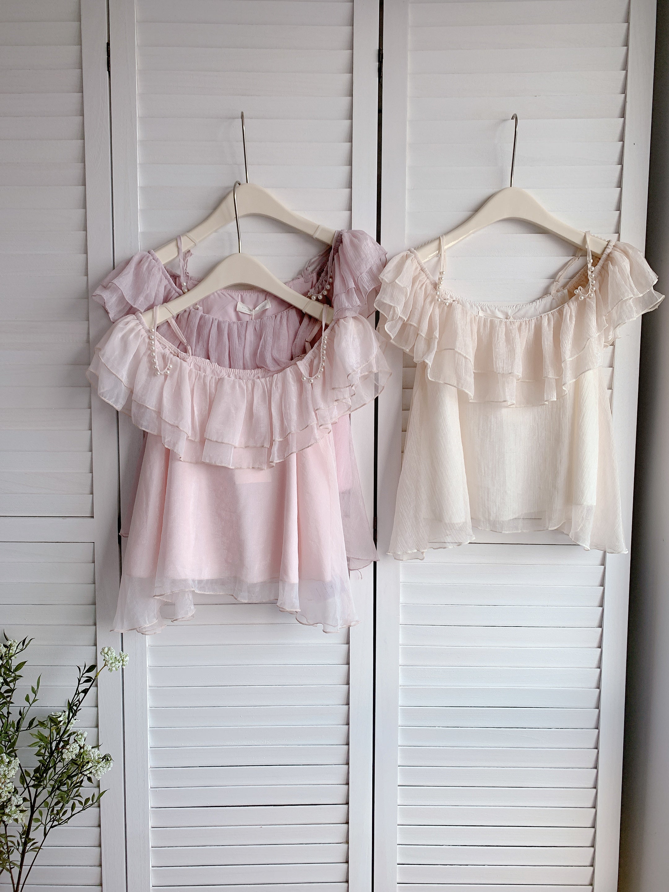 HELLO MILK TEE- 86302 仙氣小衫