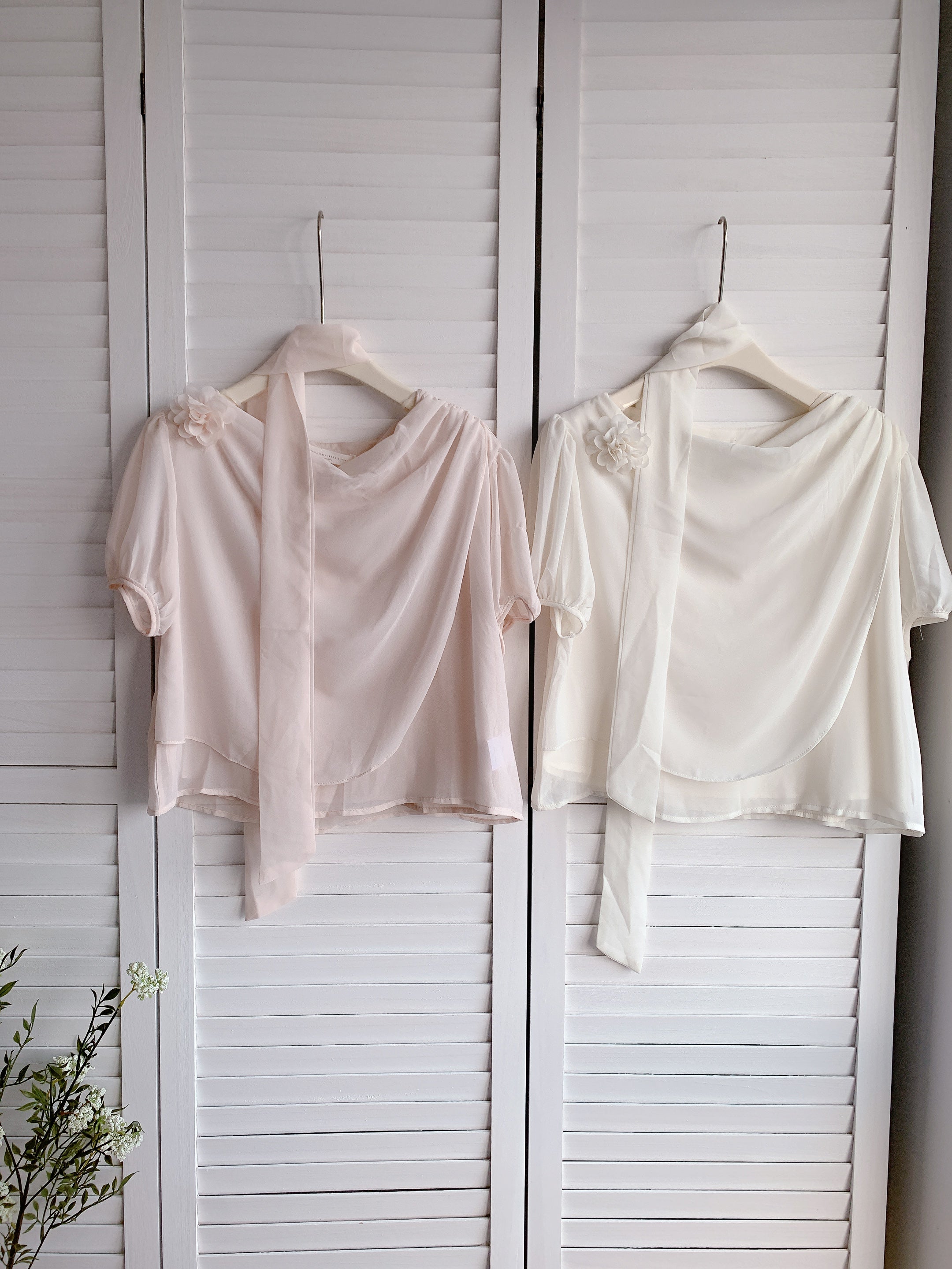 HELLO MILK TEE- 86303 氣質短袖衫