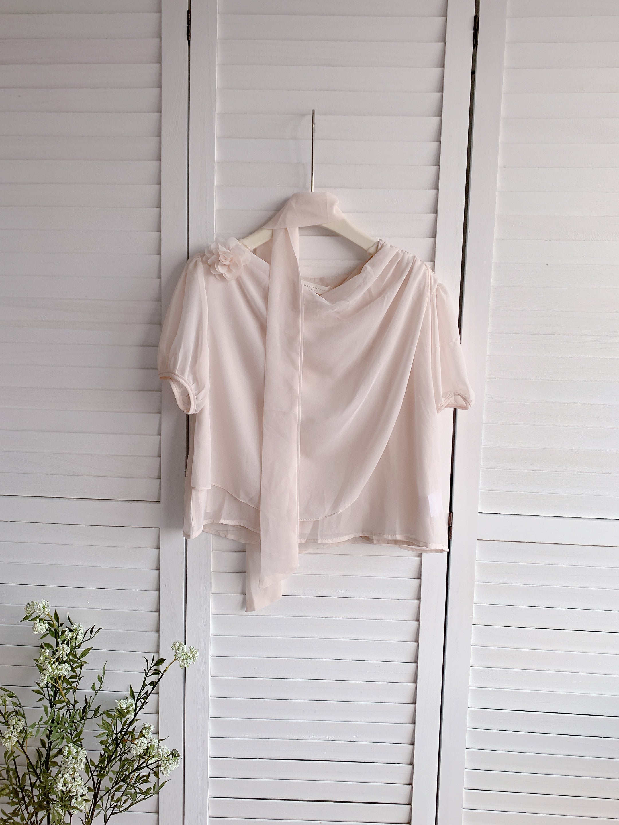 HELLO MILK TEE- 86303 氣質短袖衫