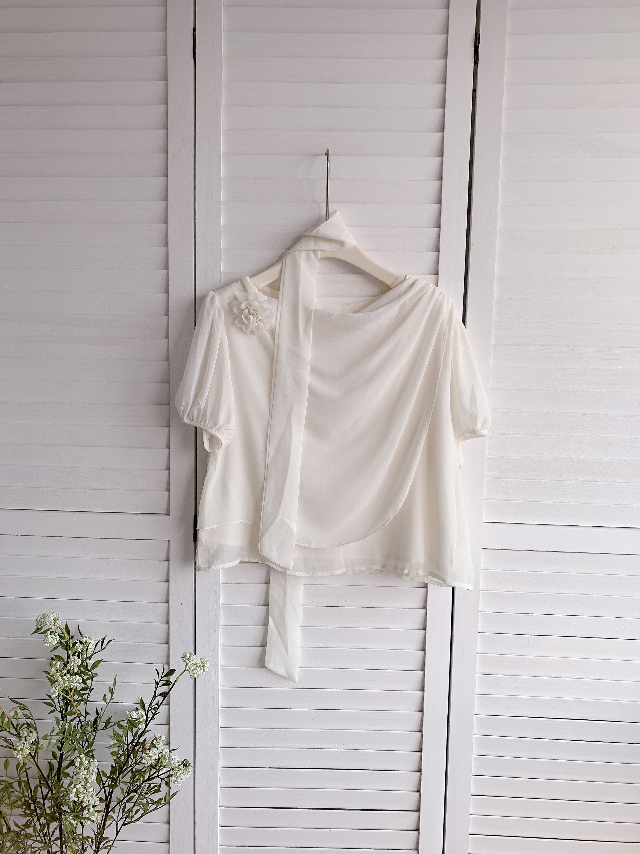 HELLO MILK TEE- 86303 氣質短袖衫