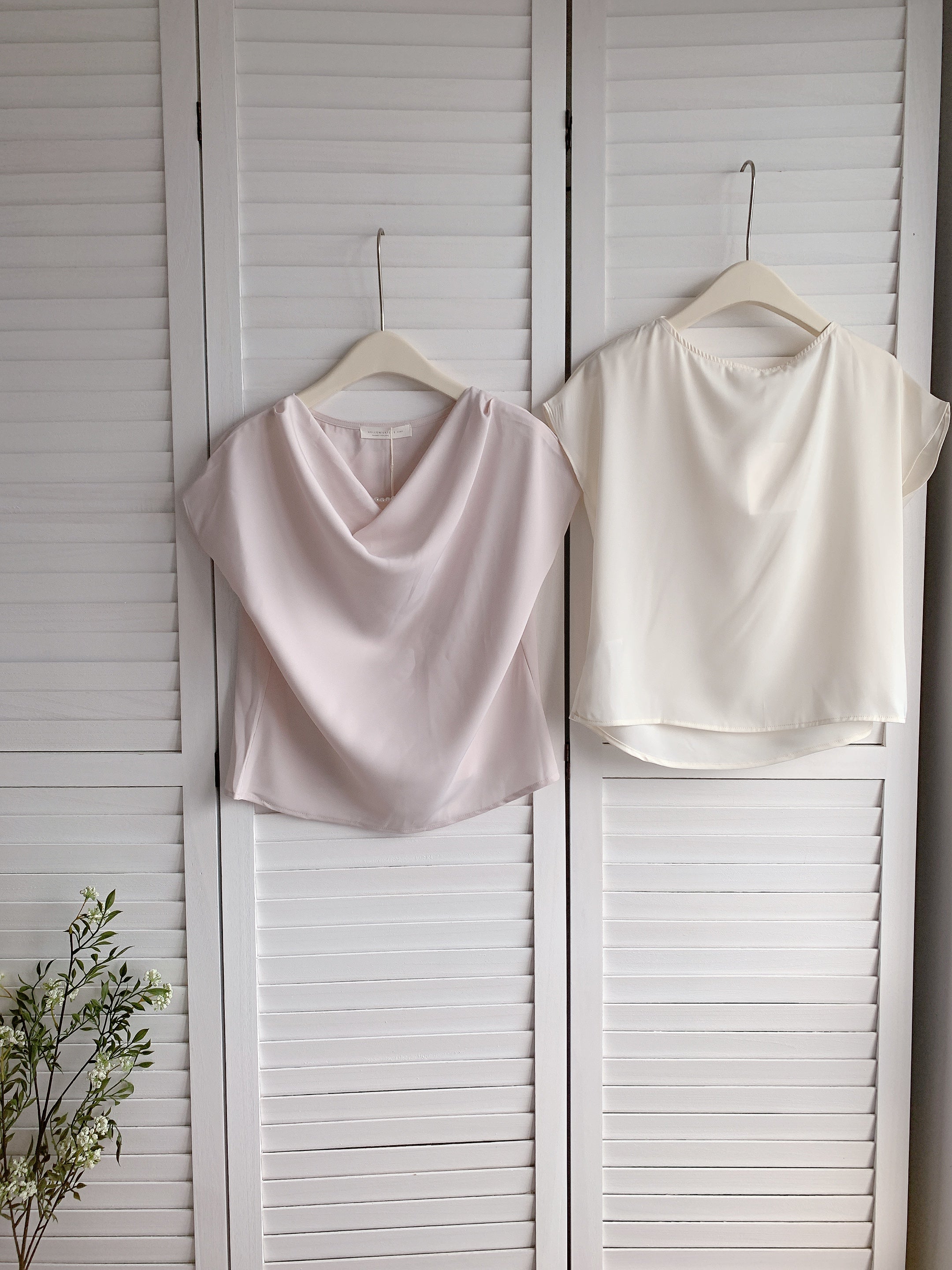 HELLO MILK TEE- 86330  質感小衫
