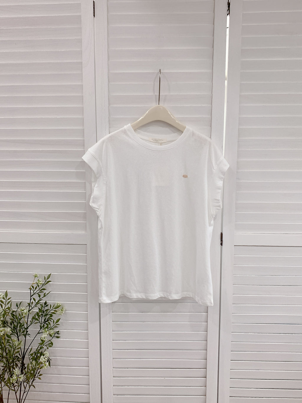 HELLO MILK TEE- 86370  簡約短袖