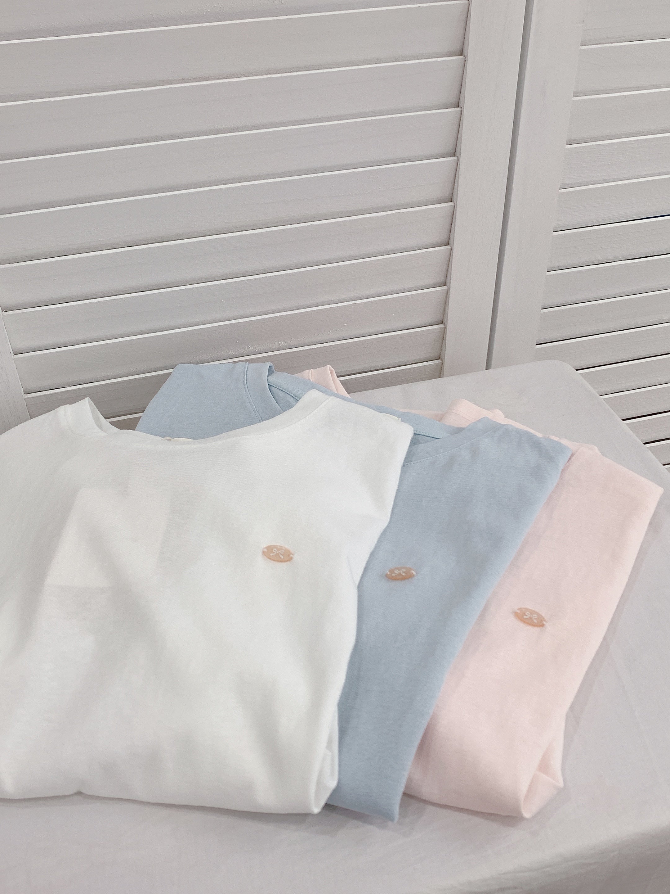 HELLO MILK TEE- 86370  簡約短袖