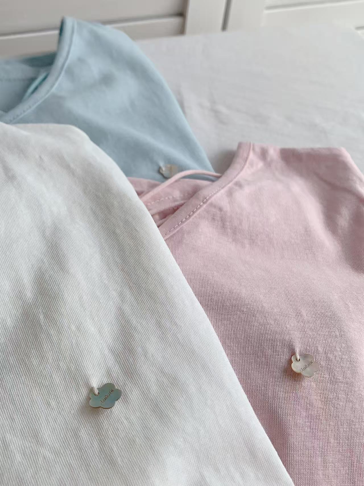 HELLO MILK TEE- 86401 純色短袖