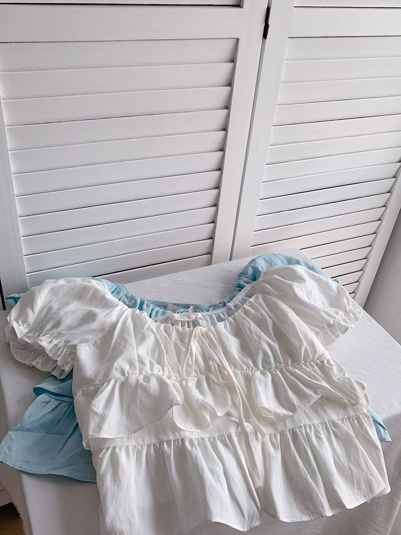 HELLO MILK TEE- 86406 韓系小衫