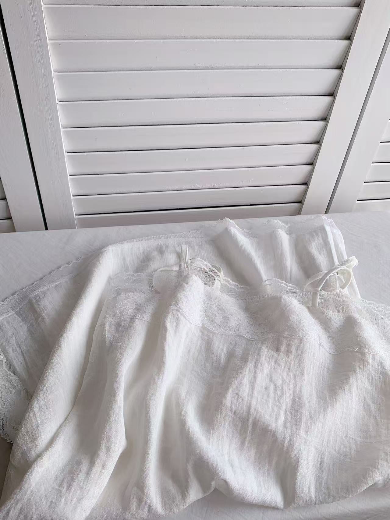 HELLO MILK TEE- 86392 簡約吊帶裙