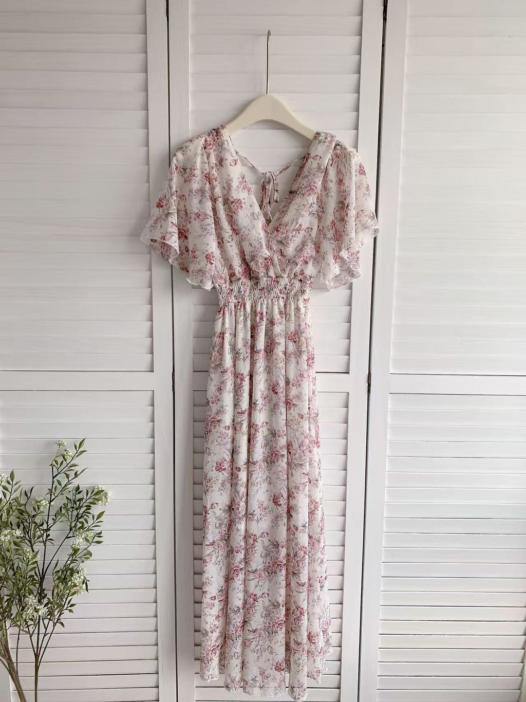 HELLO MILK TEE- 86418 法式連衣裙