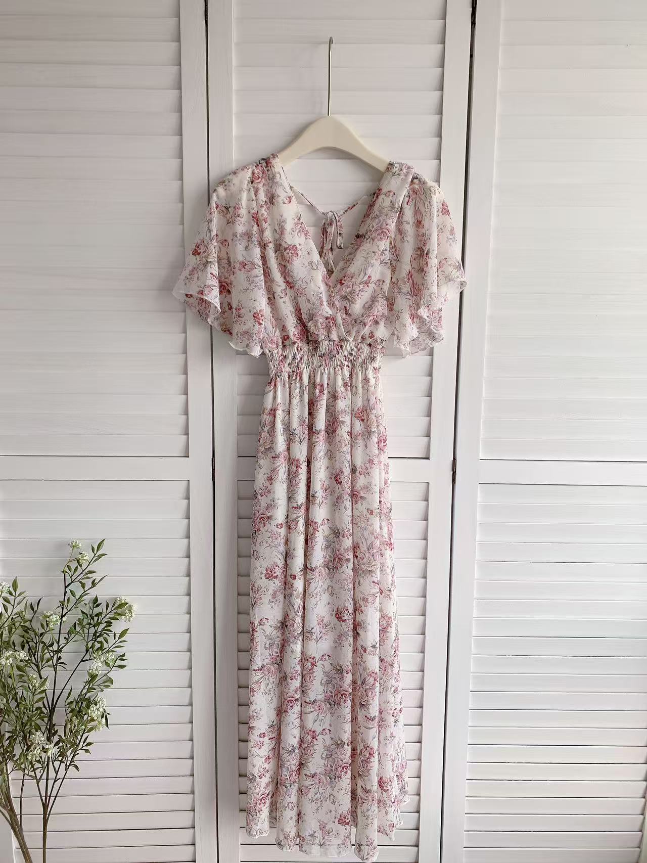 HELLO MILK TEE- 86418 法式連衣裙