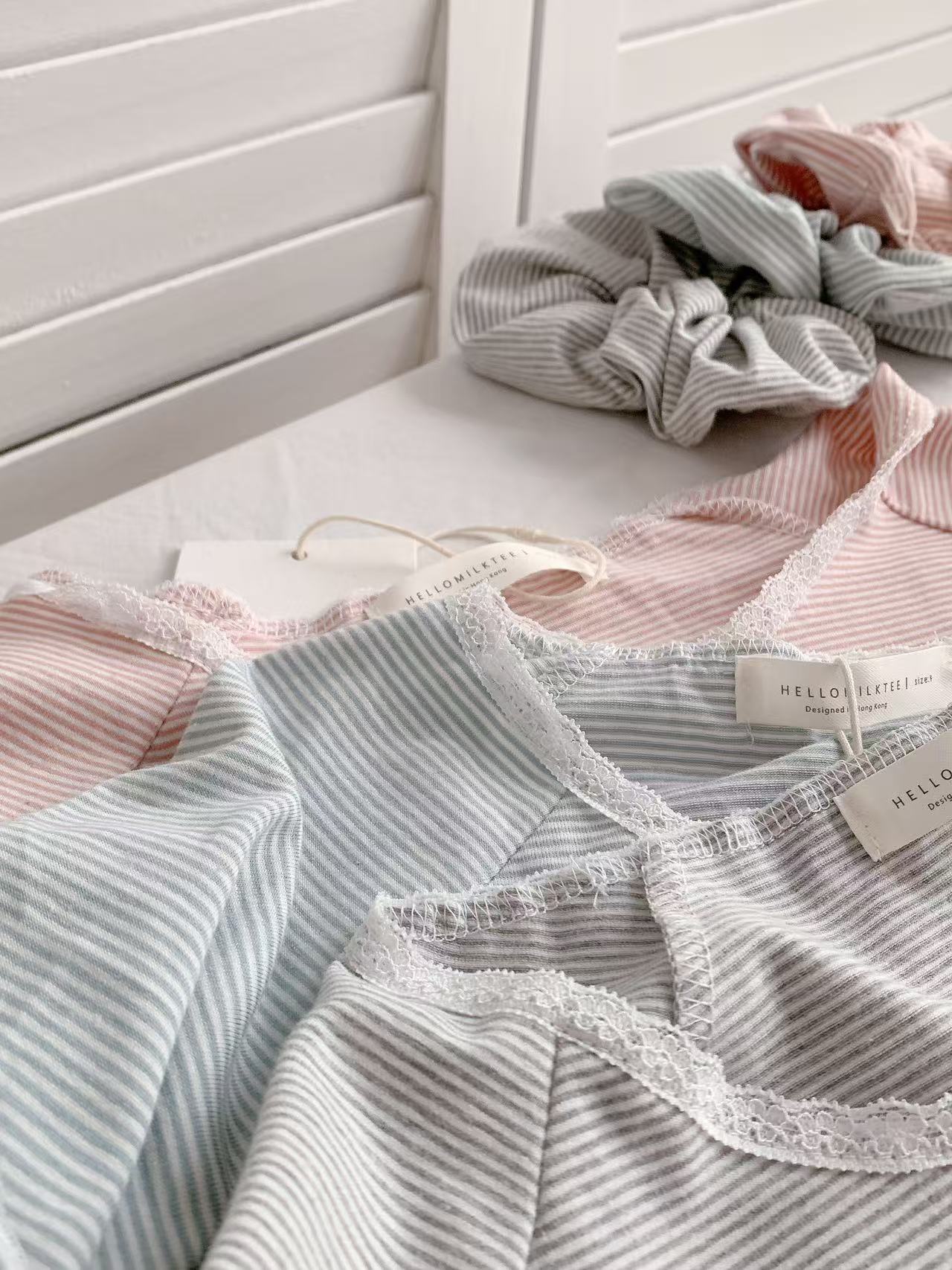 HELLO MILK TEE- 86431 韓系小衫