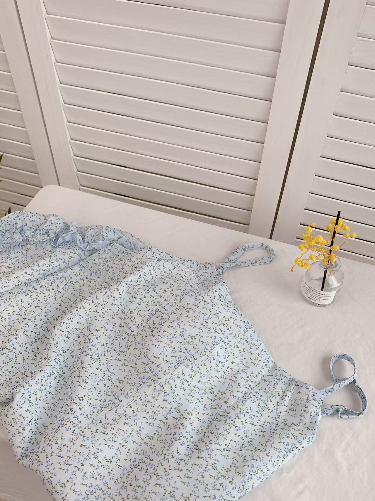 HELLO MILK TEE- 86391 百搭吊帶裙