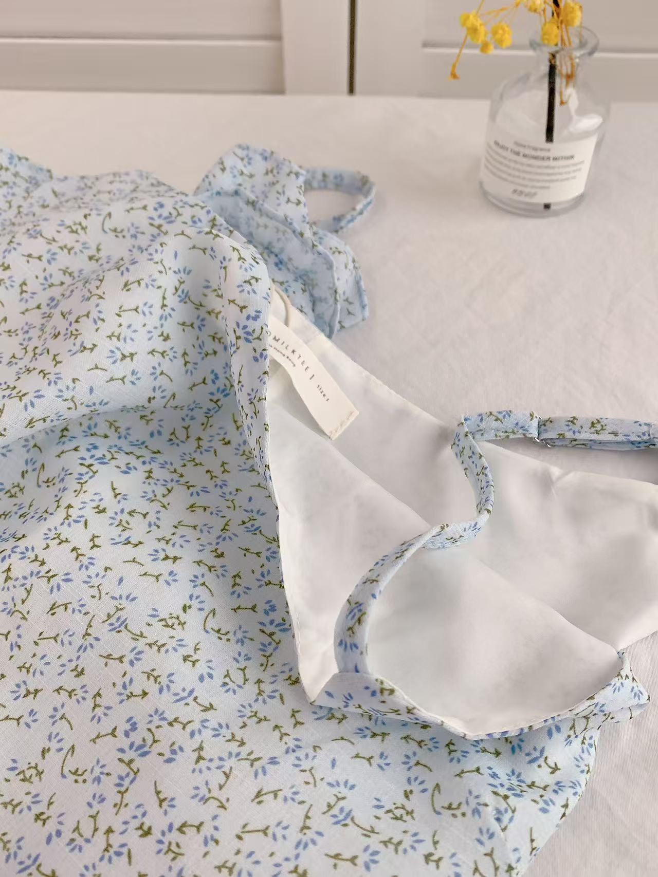 HELLO MILK TEE- 86391 百搭吊帶裙