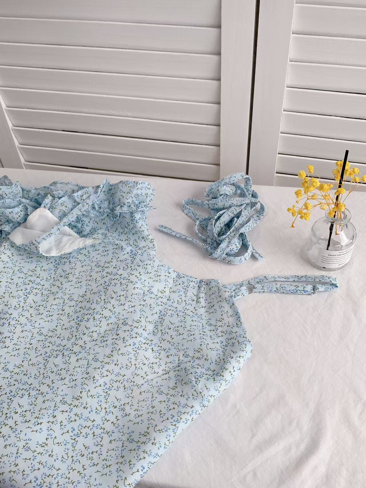 HELLO MILK TEE- 86391 百搭吊帶裙