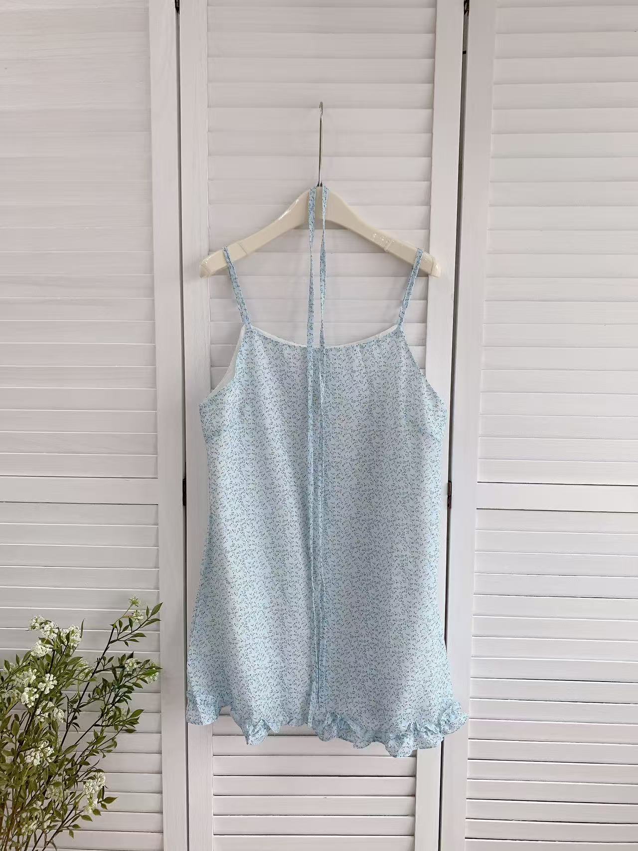 HELLO MILK TEE- 86391 百搭吊帶裙