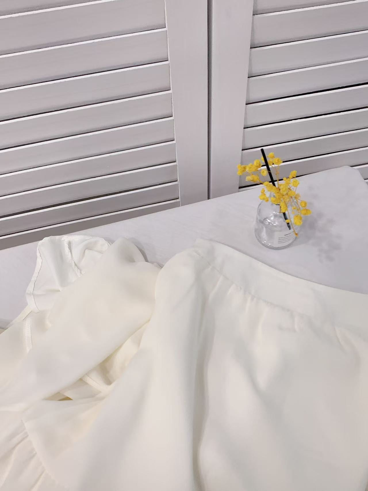 HELLO MILK TEE- 86396 氣質半裙