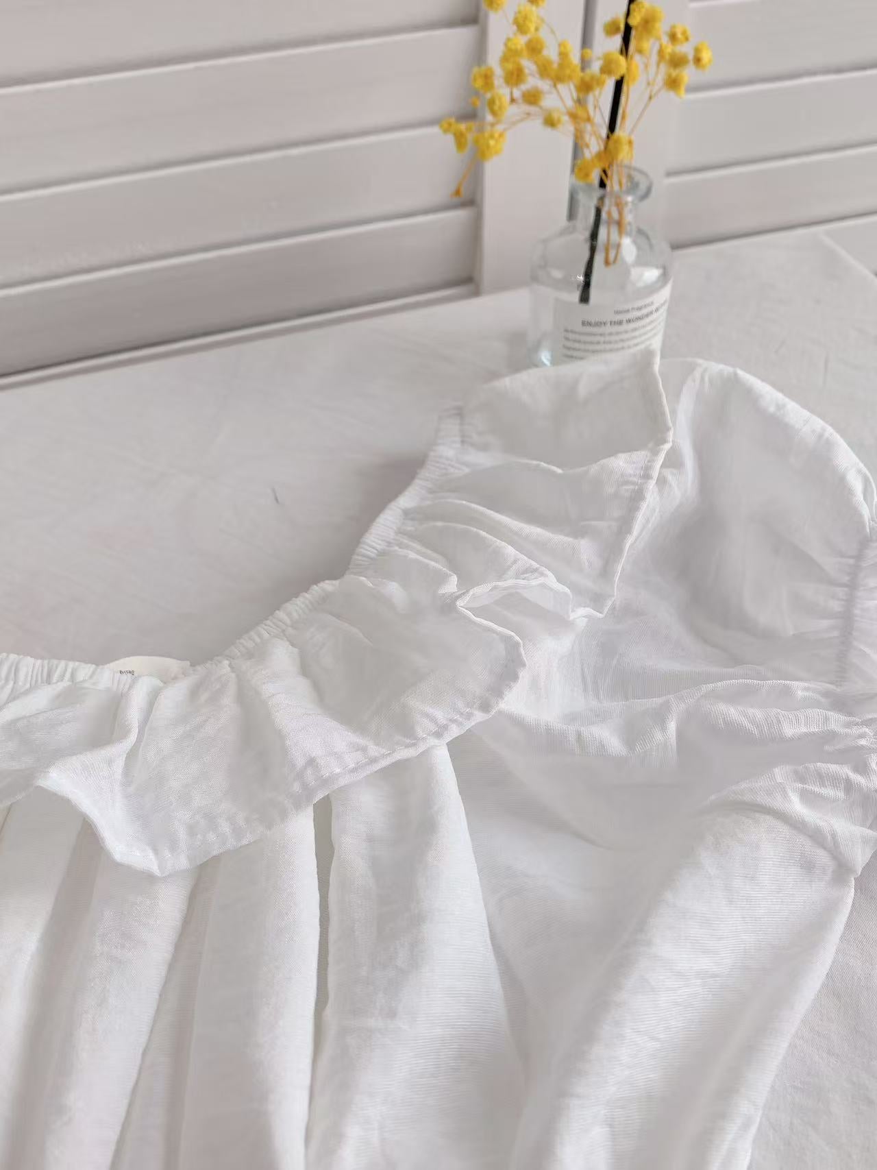 HELLO MILK TEE- 86415 法式小衫