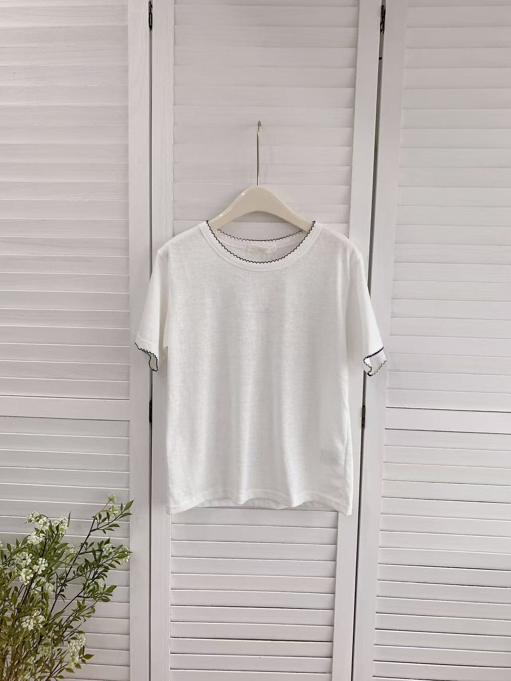 HELLO MILK TEE- 86402 百搭短袖