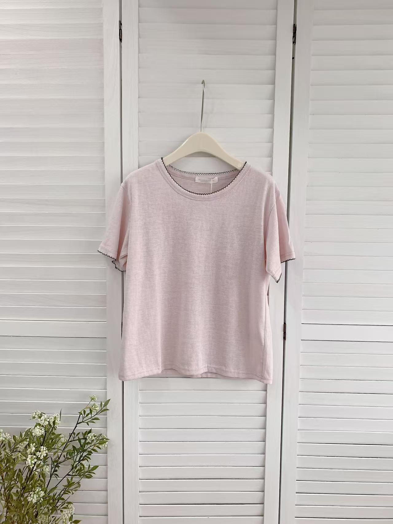 HELLO MILK TEE- 86402 百搭短袖