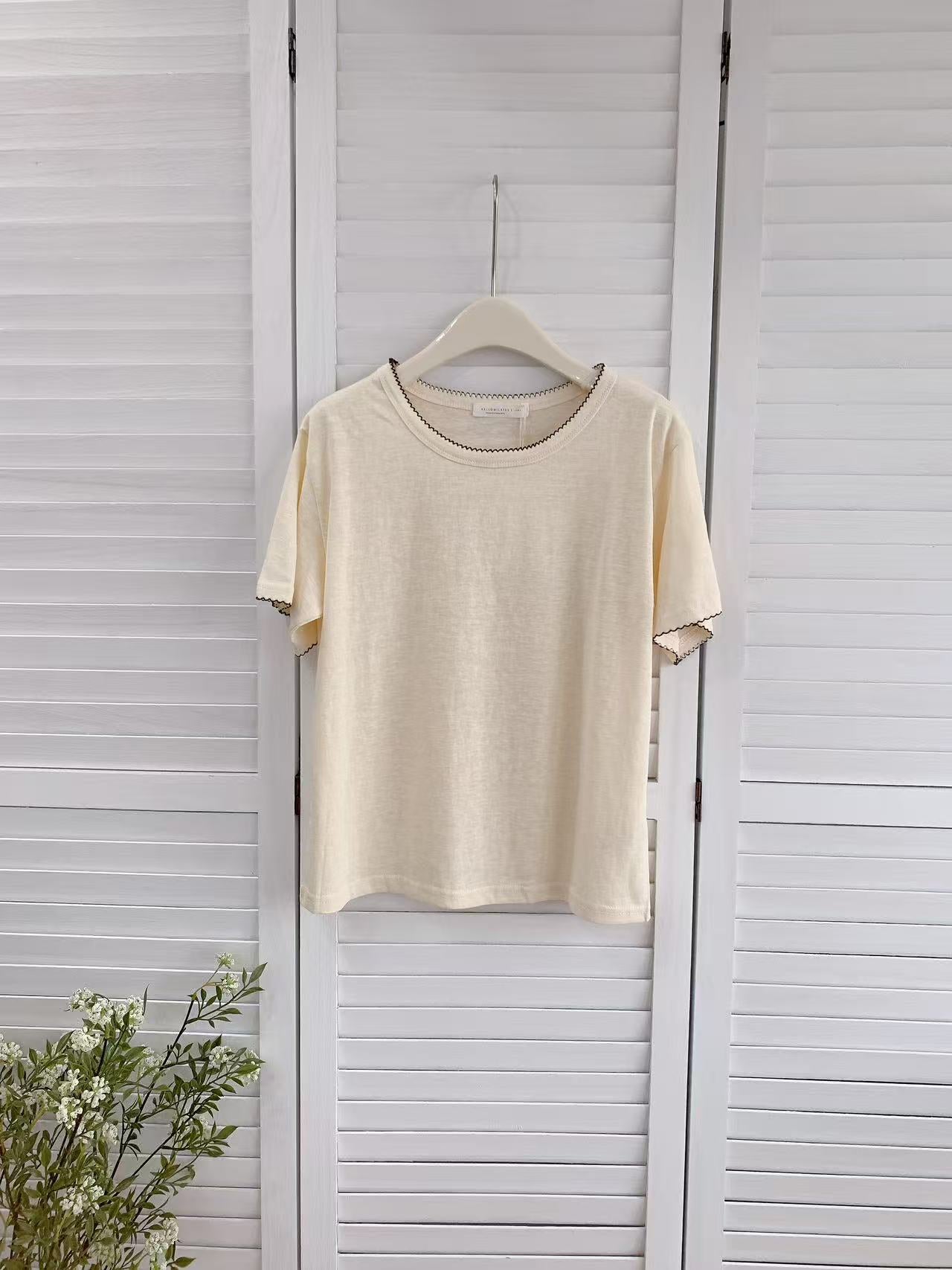 HELLO MILK TEE- 86402 百搭短袖